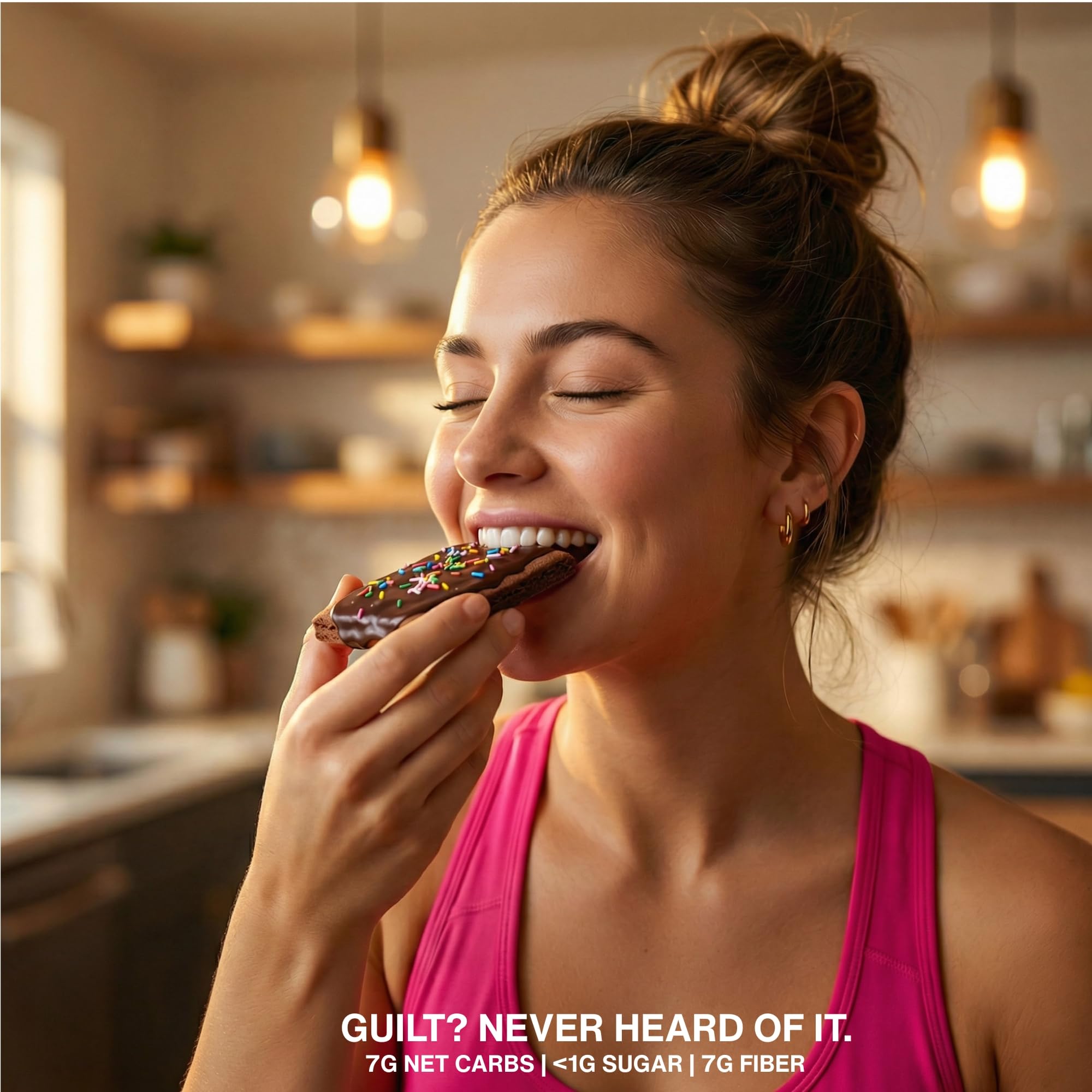 Legendary Foods 22g Protein Pastry 0g Added Sugar, Low Carb, Gluten Conscious, Keto Snack, Ideal for Glucose Management, Includes Whey Protein Isolate, 8 Pack Double Chocolate