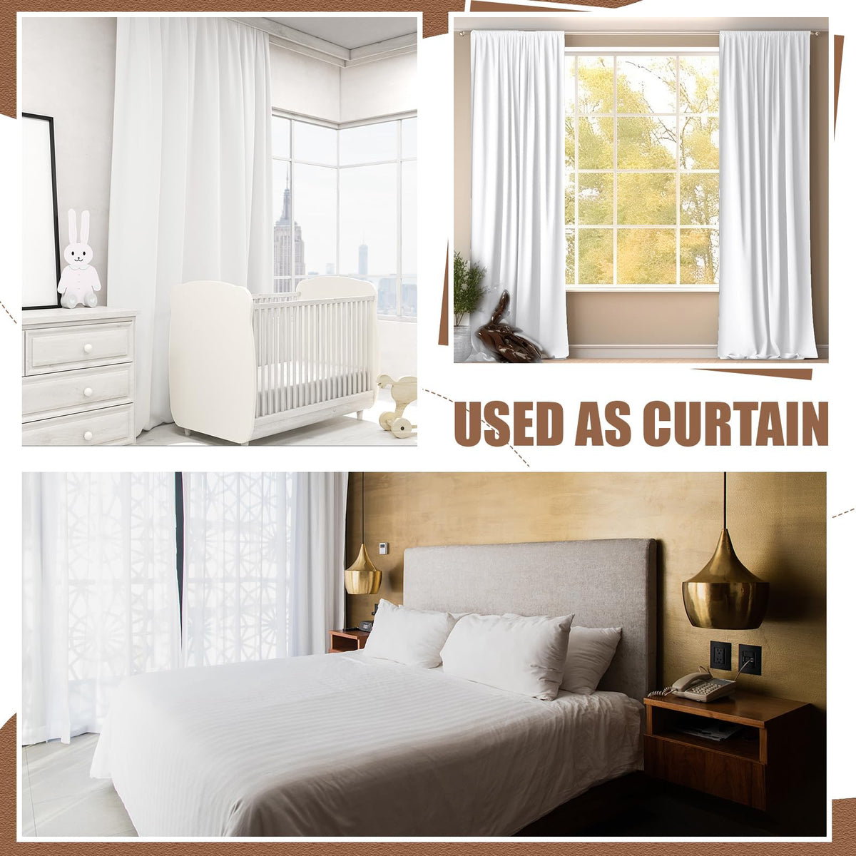 SmoothNovelty 30 Pack Flat Sheets Bulk Soft Microfiber Sheets Bed Sheet Dust Poof Cover for Motel Rental Properties Hospital Auction Home Curtain(Twin,White)