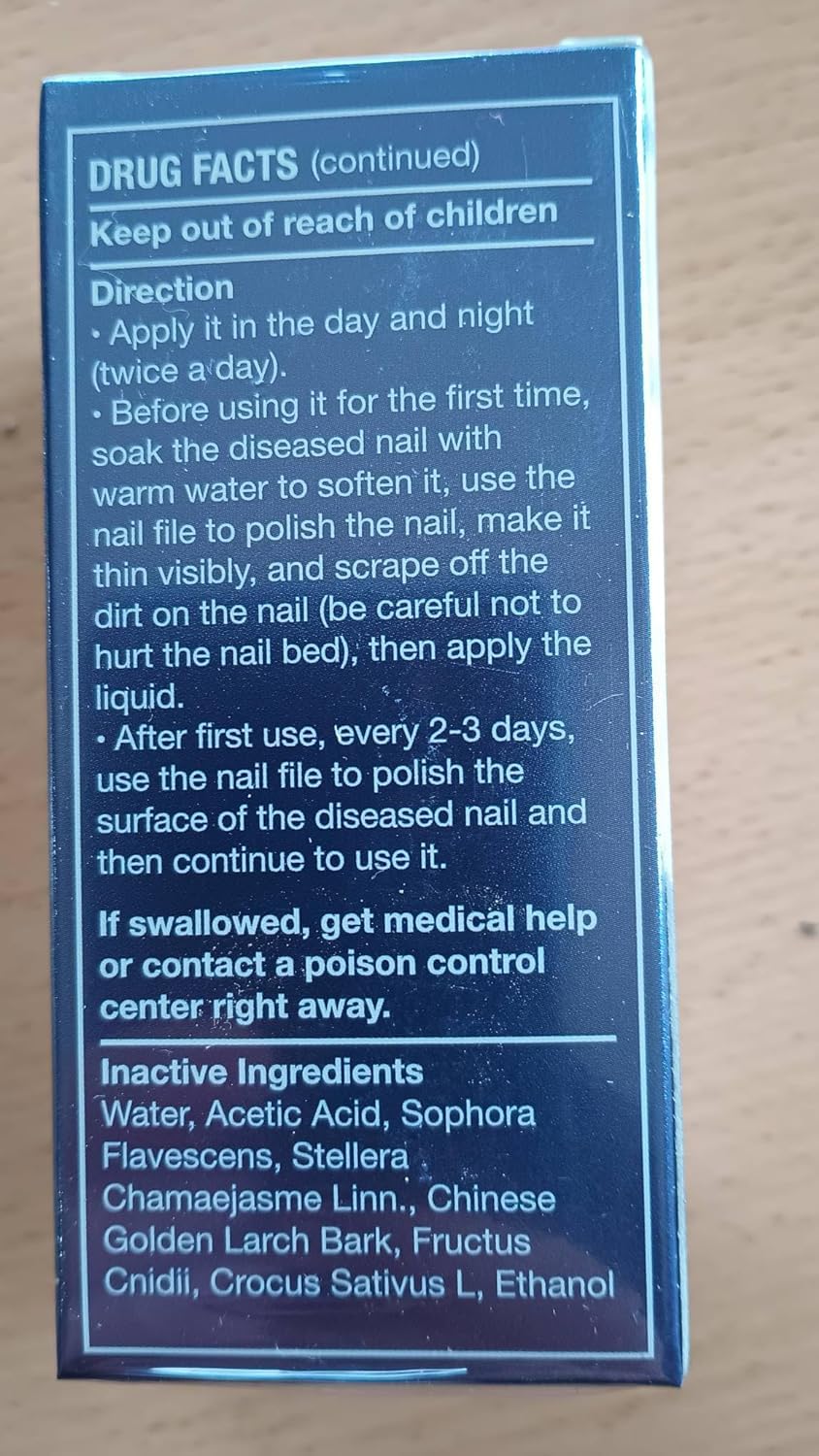 Toenail Fungus Revitalizer Tough on Nails: Toenail Refresher Liquid for Discolored Nails
