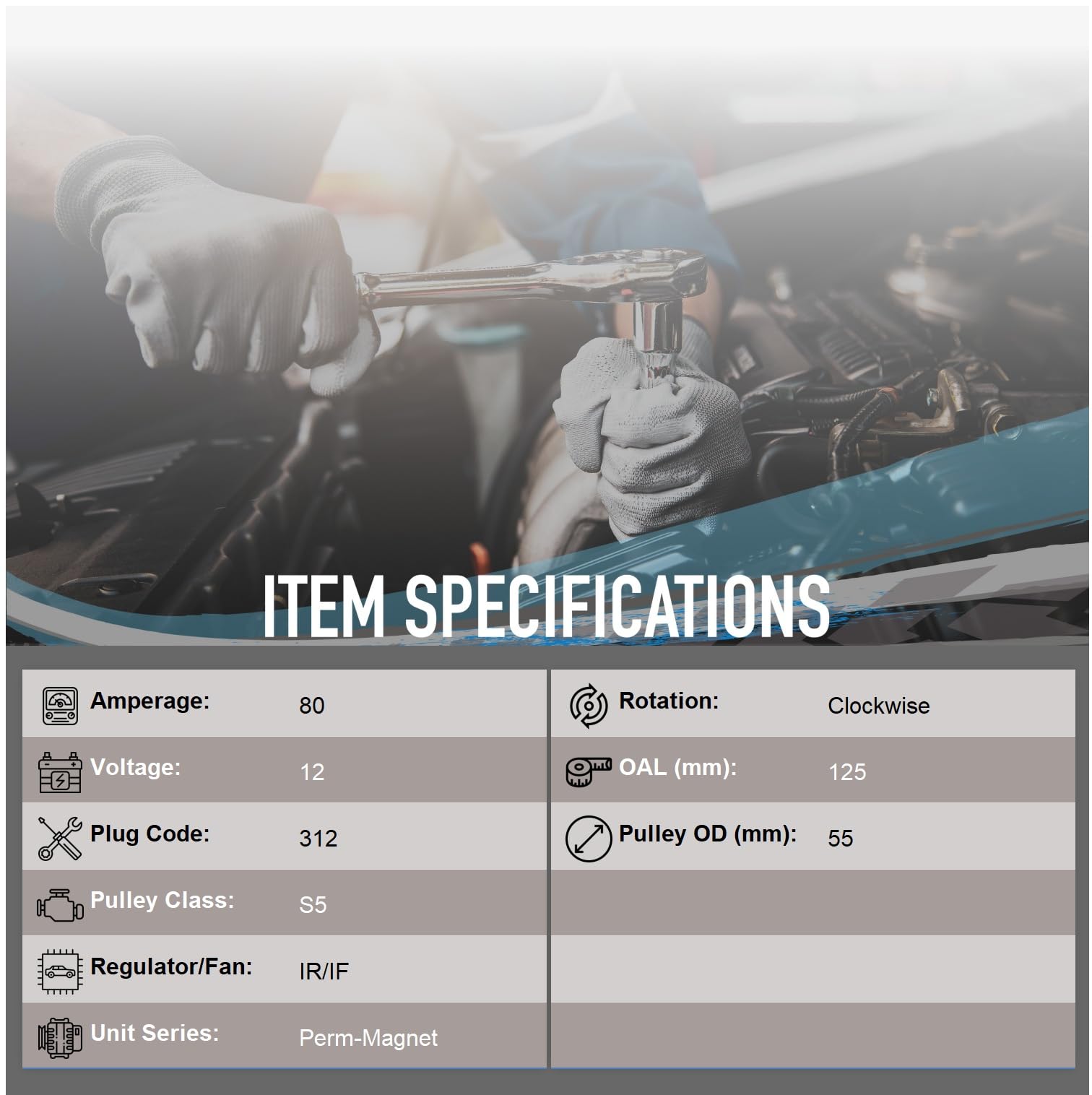 OEG Parts New Alternator Compatible With Toyota Tundra Sequoia 4.7L V8 2000 2001 2002, 02211-0610, 27060-0F020, 27060-0F020-84, 022110610, 270600F020, 270600F02084, 1022110610, AND0279, 40052061