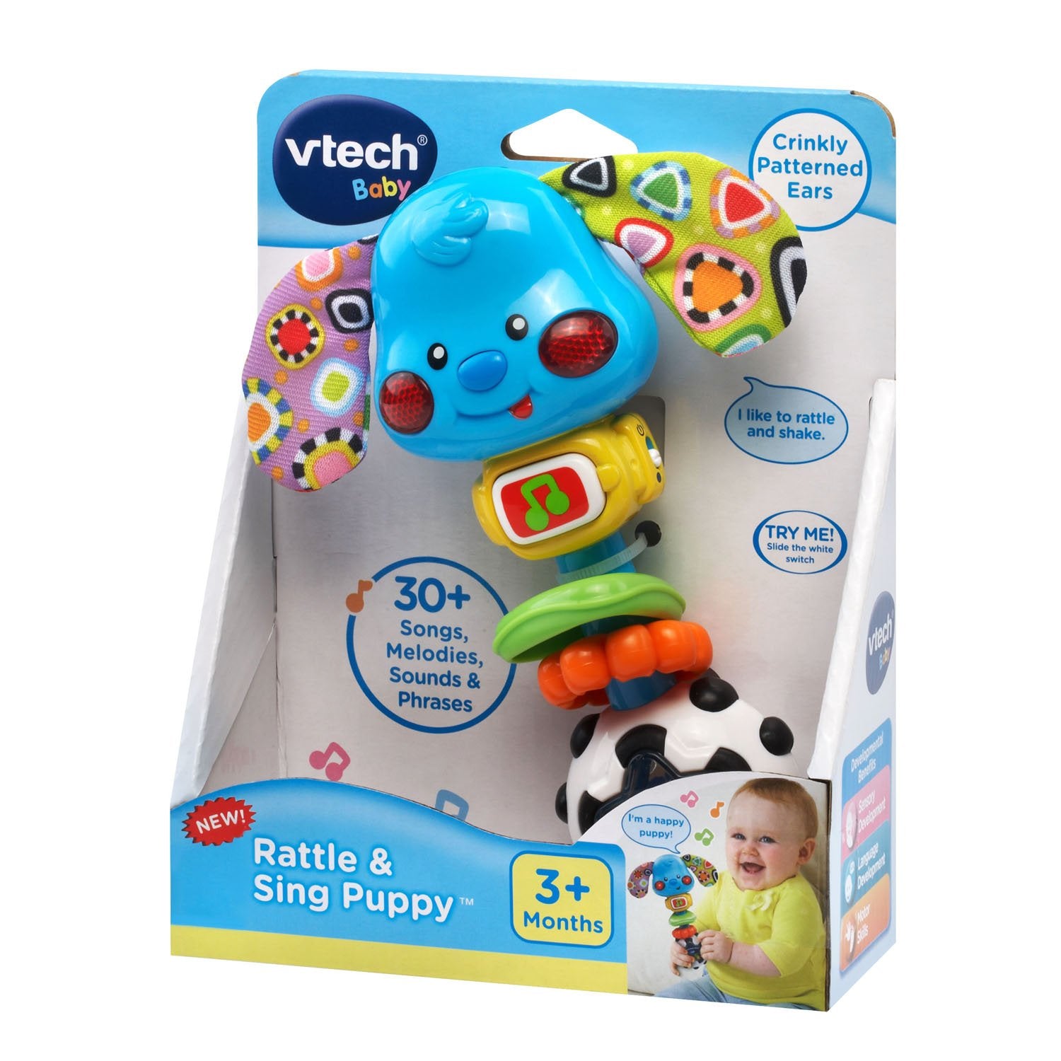 VTech Baby Rattle and Sing Puppy