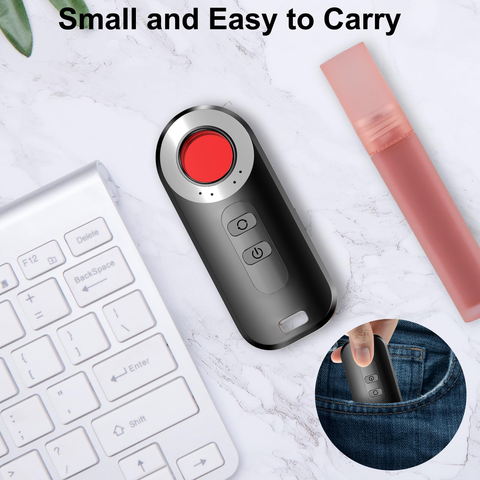 Asdraw Hidden Camera Detectors Anti Spy Detector Hidden Devices Spy Camera Bug Detector, Privacy Protector, GPS Tracker Detector Wireless Signa Anti-Sneak Anti-Monitoring Scan Tracker Detector