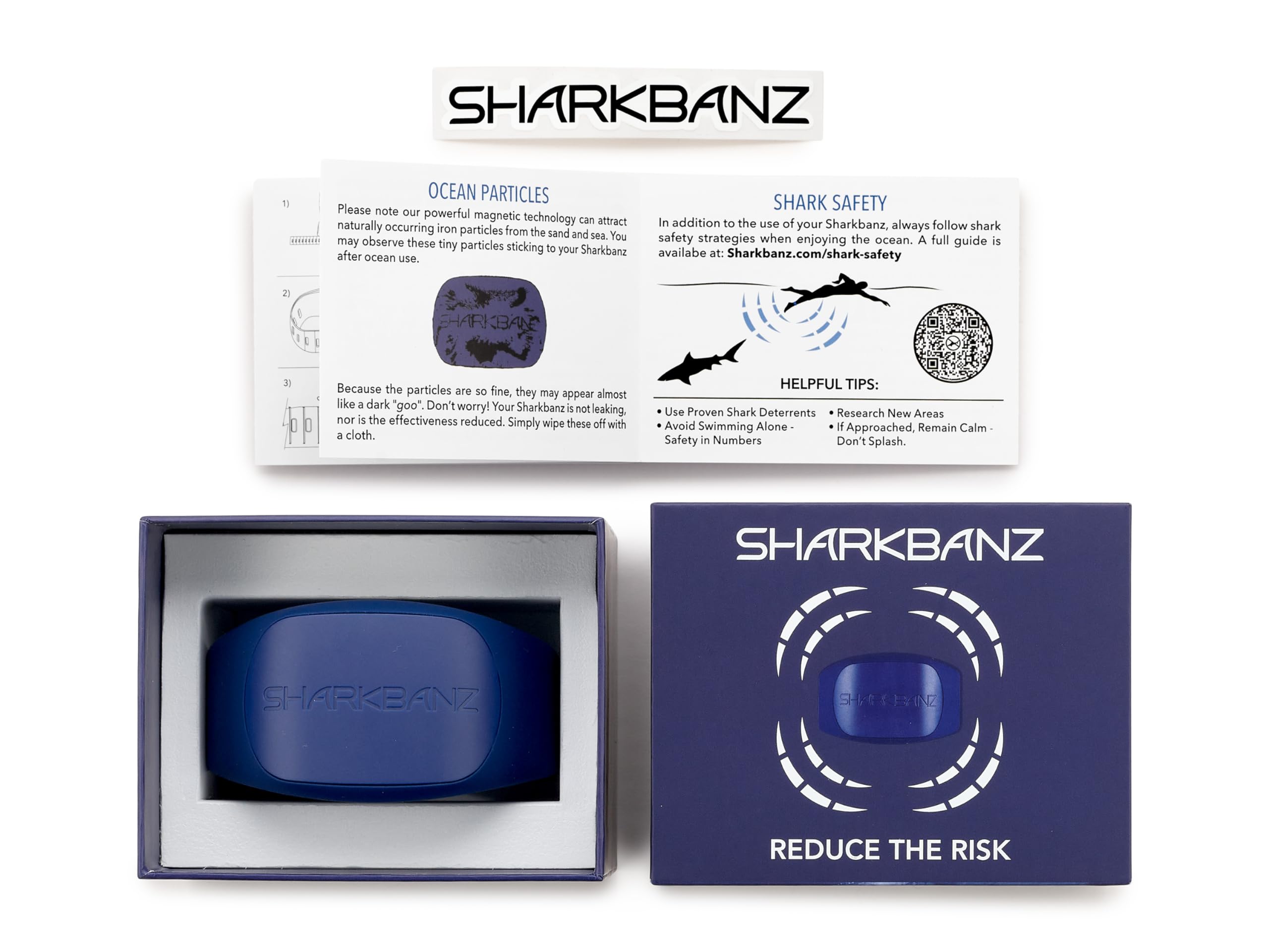 SHARKBANZ 2 Bethany Hamilton Signature Edition - Magnetic Shark Deterrent Band for Swimming, Surfing, Diving, Snorkeling and All Ocean Sports