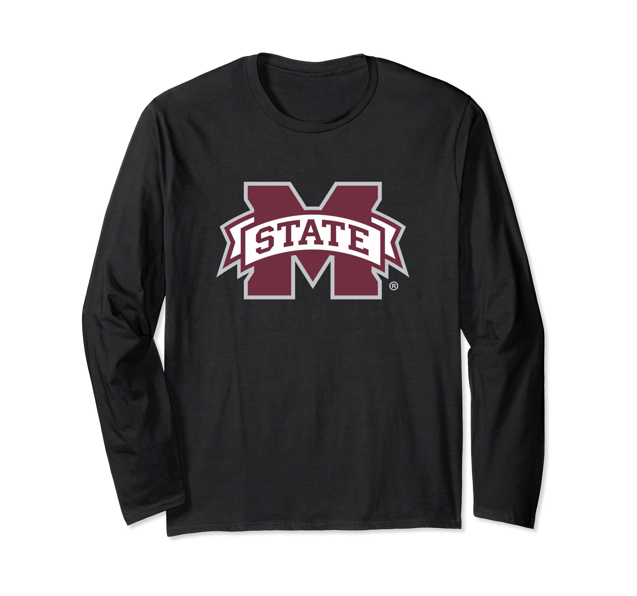 Mississippi State Bulldogs Icon Officially Licensed Long Sleeve T-Shirt