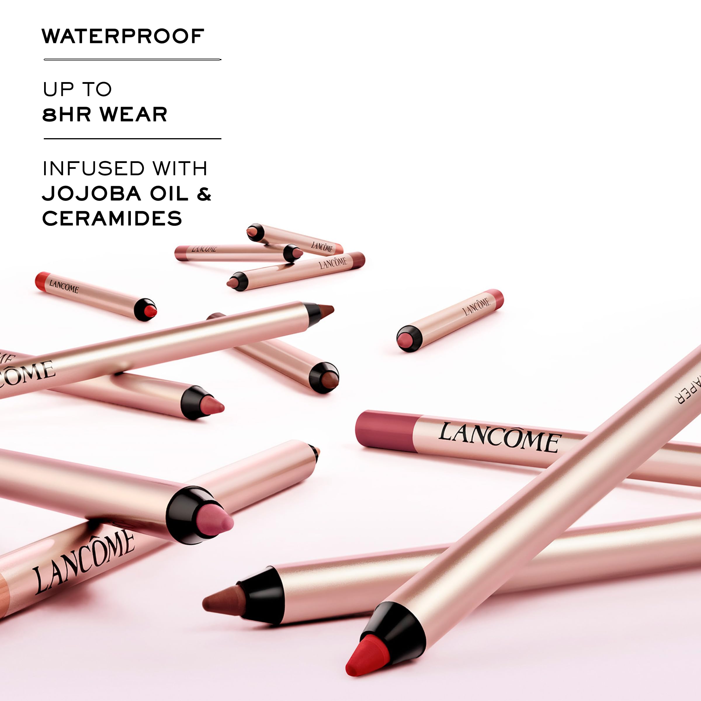 Lancôme Idôle Lip Shaper - Creamy, Matte & Waterproof Lip Liner Pencil - With Ceramides & Jojoba Oil - Shade 53 The Tea Is Hot