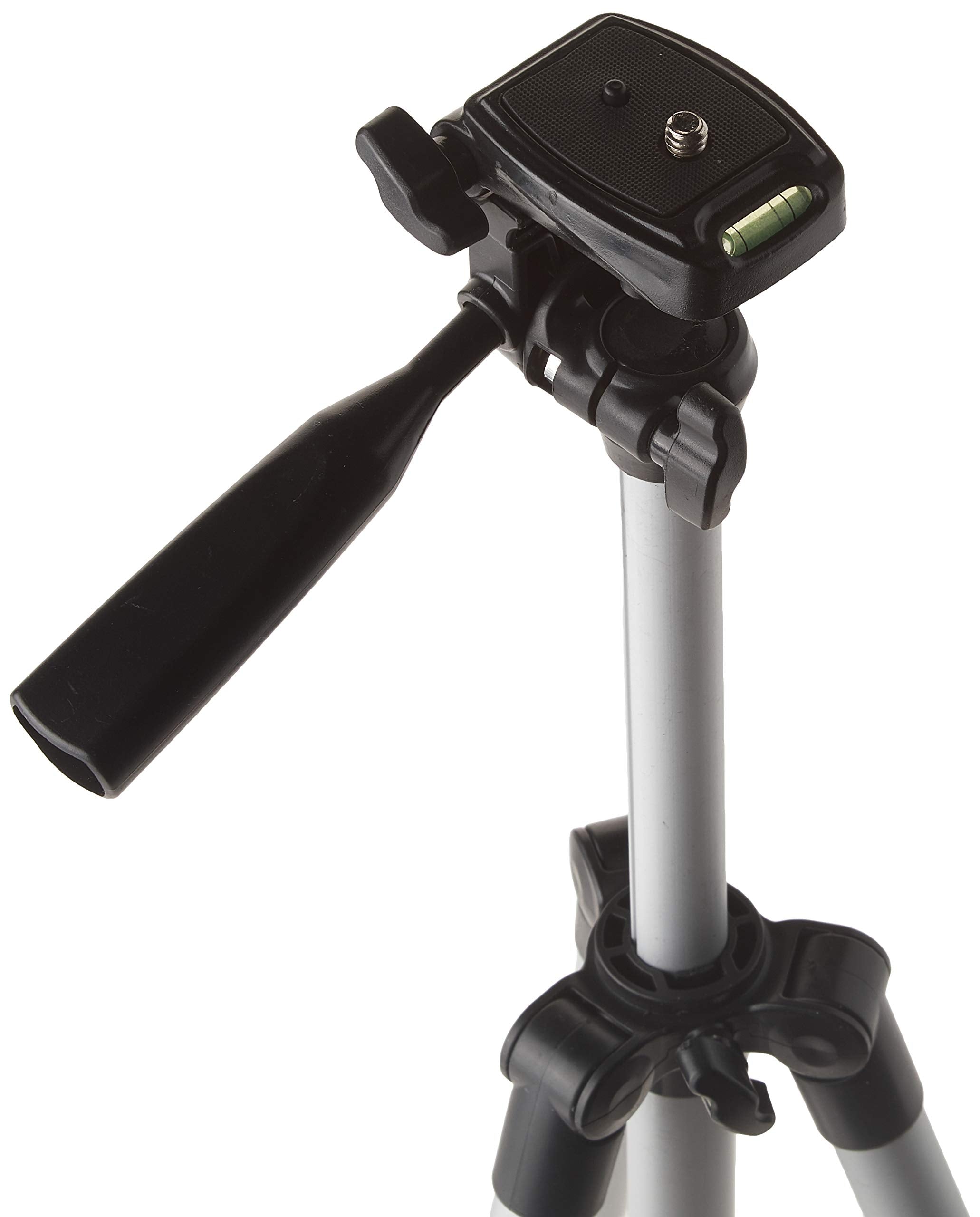 50 Inch Aluminum Camera Tripod for Canon, Nikon, Sony, Samsung, Olympus, Panasonic & Pentax + eCost Microfiber