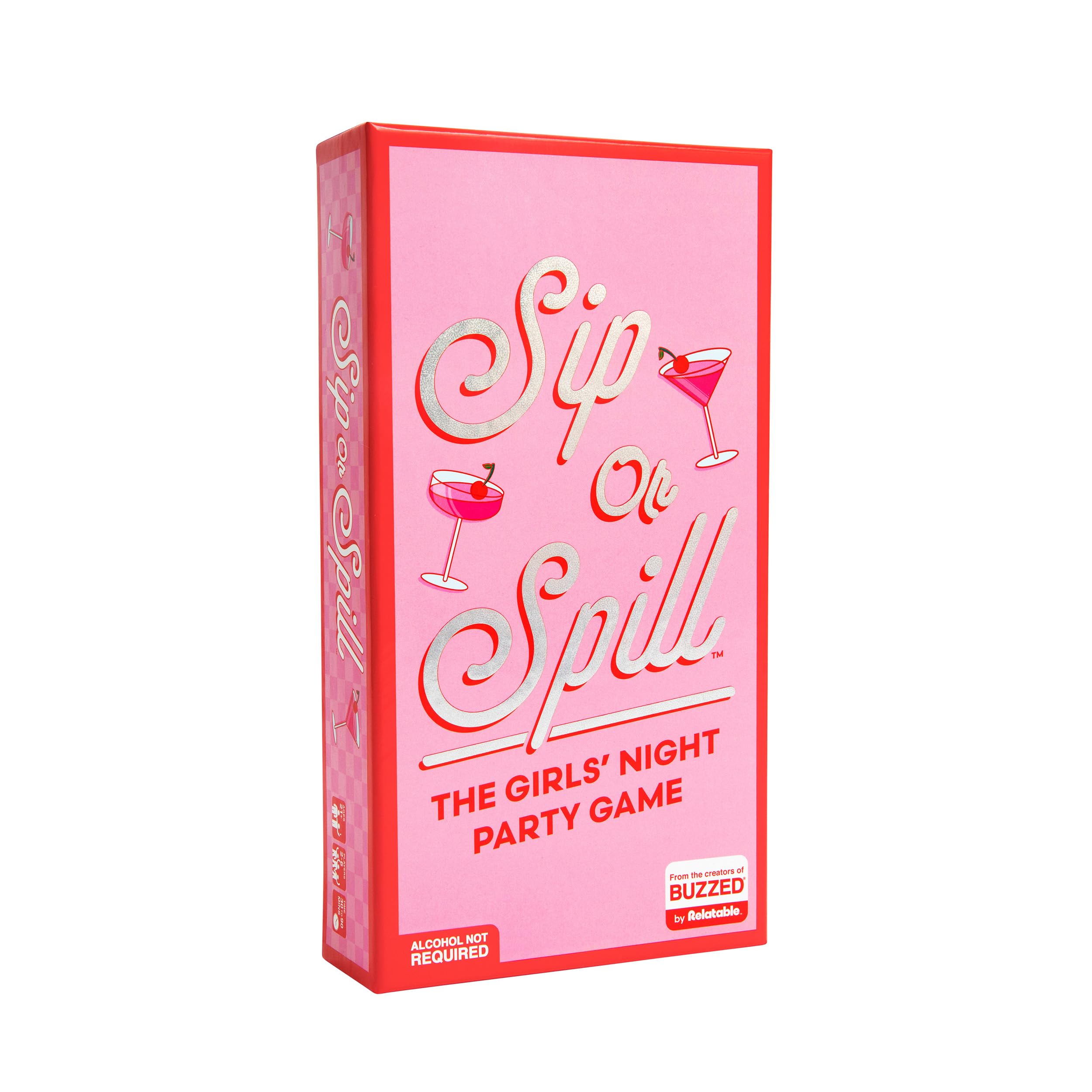 WHAT DO YOU MEME? Sip or Spill — The Girl's Night Party Game, Ultimate Bachelorette Party Games, Bachelorette Party Favors by Relatable