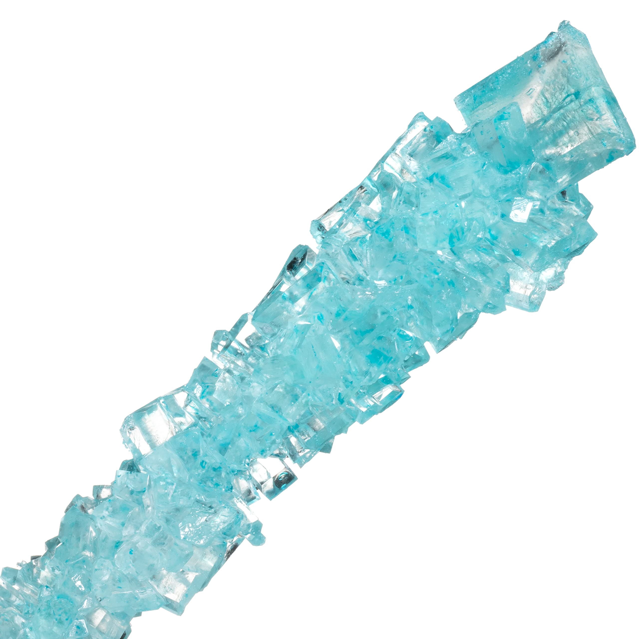 Candy Envy - Frozen Ice Rock Candy Sugar Sticks - 36 Individually Wrapped Party Treats & 4 Wands