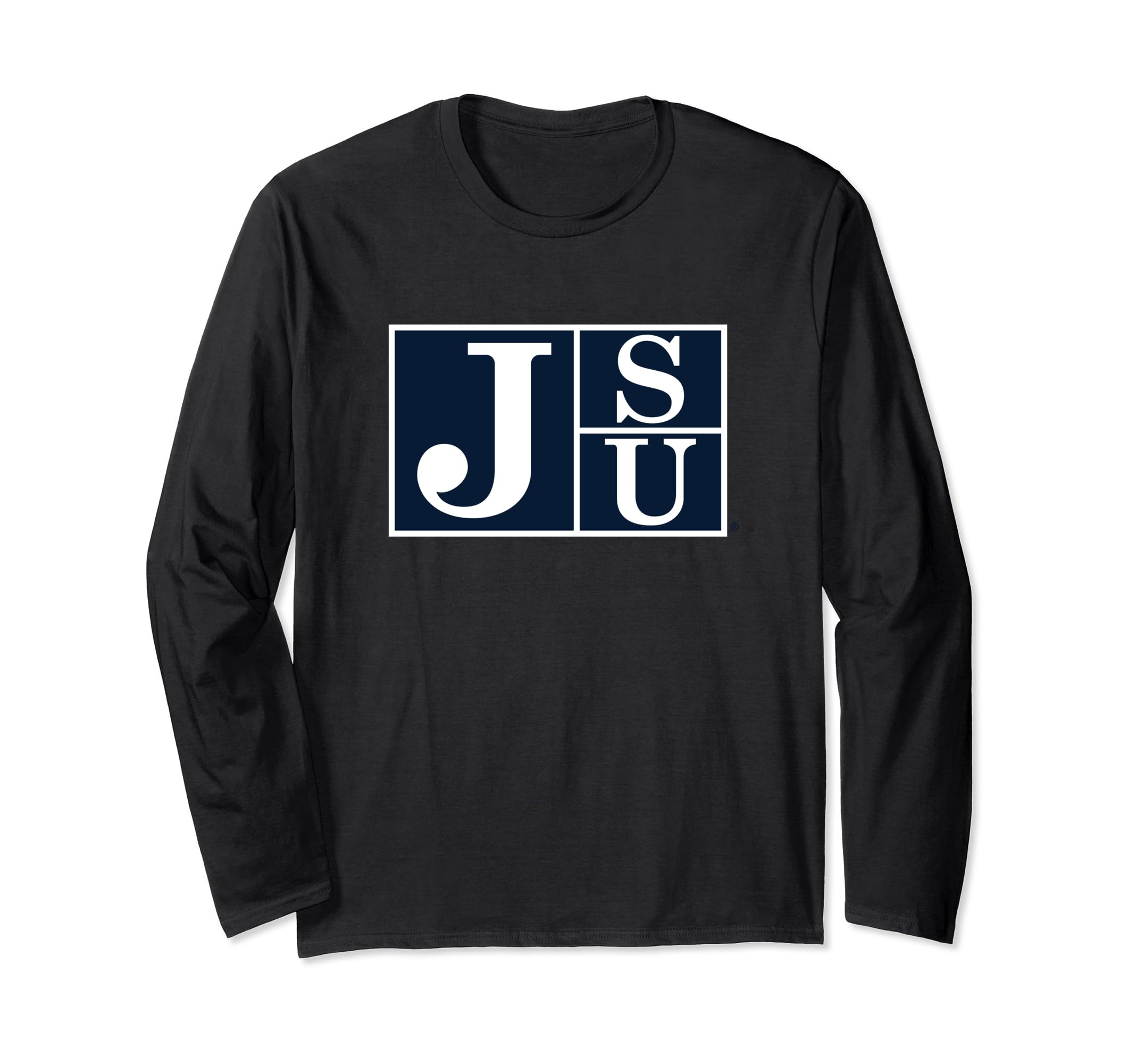 Jackson State Tigers Icon Logo Officially Licensed Long Sleeve T-Shirt