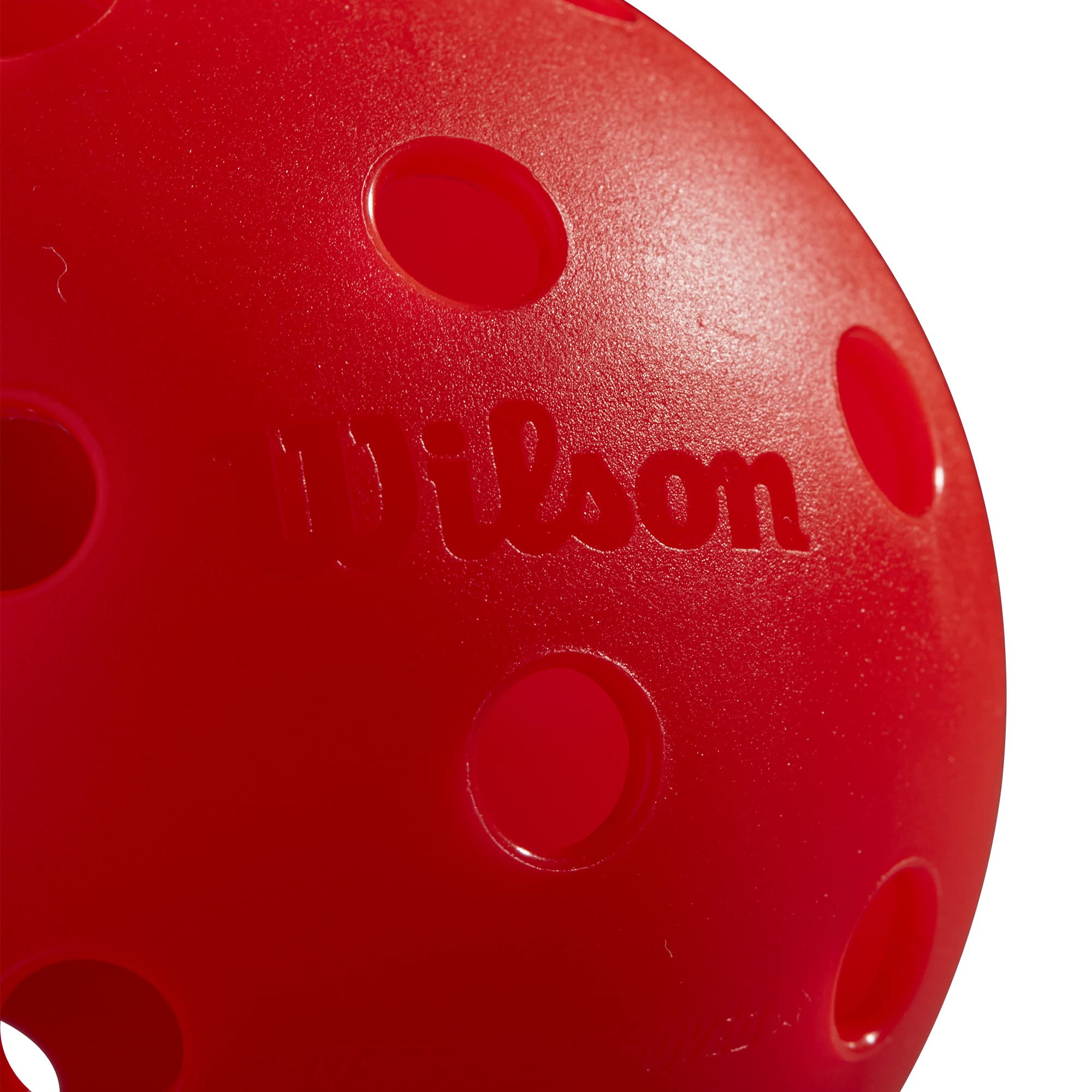 WILSON TRU 32 Pro Pickleballs - 2 Pack, Red