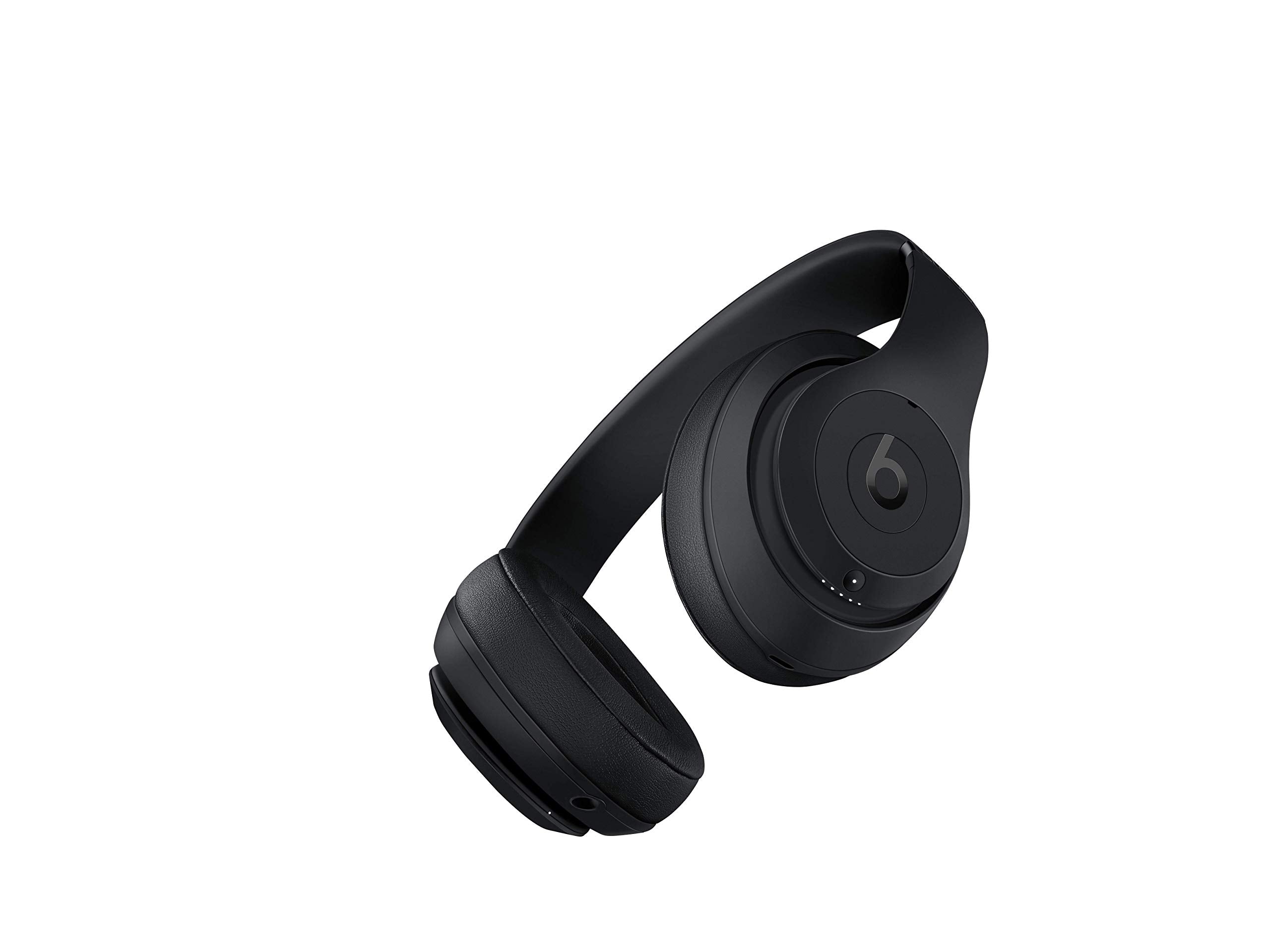 Beats Studio3 Wireless Noise Cancelling Over-Ear Headphones - Apple W1 Headphone Chip, Class 1 Bluetooth, Active Noise Cancelling, 22 Hours of Listening Time - Matte Black (Previous Model)