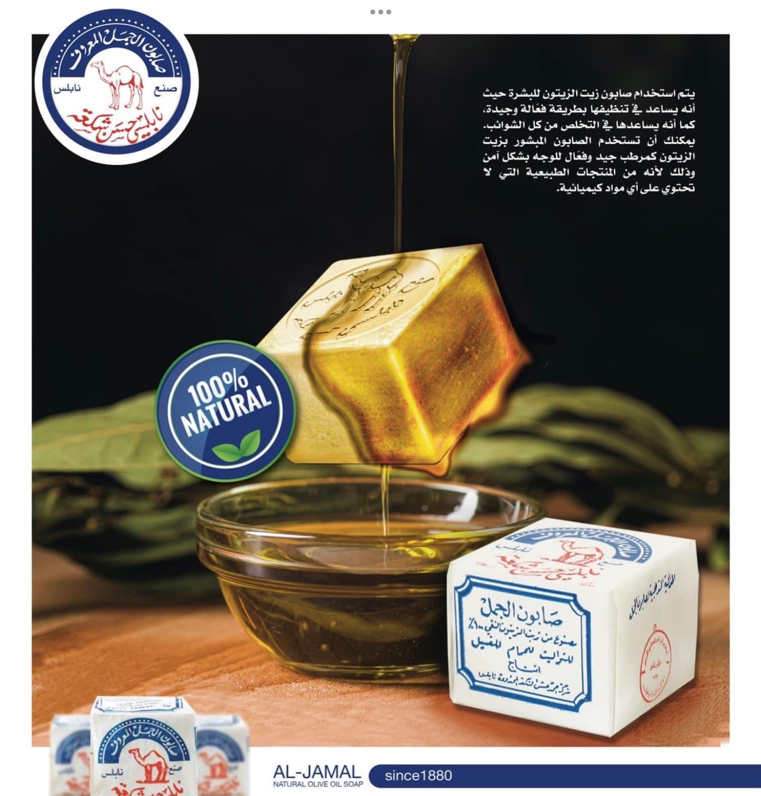 Al-Jamal ~ Palestinian Olive Oil Soap Bar Handmade West Bank Holy Land Organic Natural Traditional ~ Nablus (4)