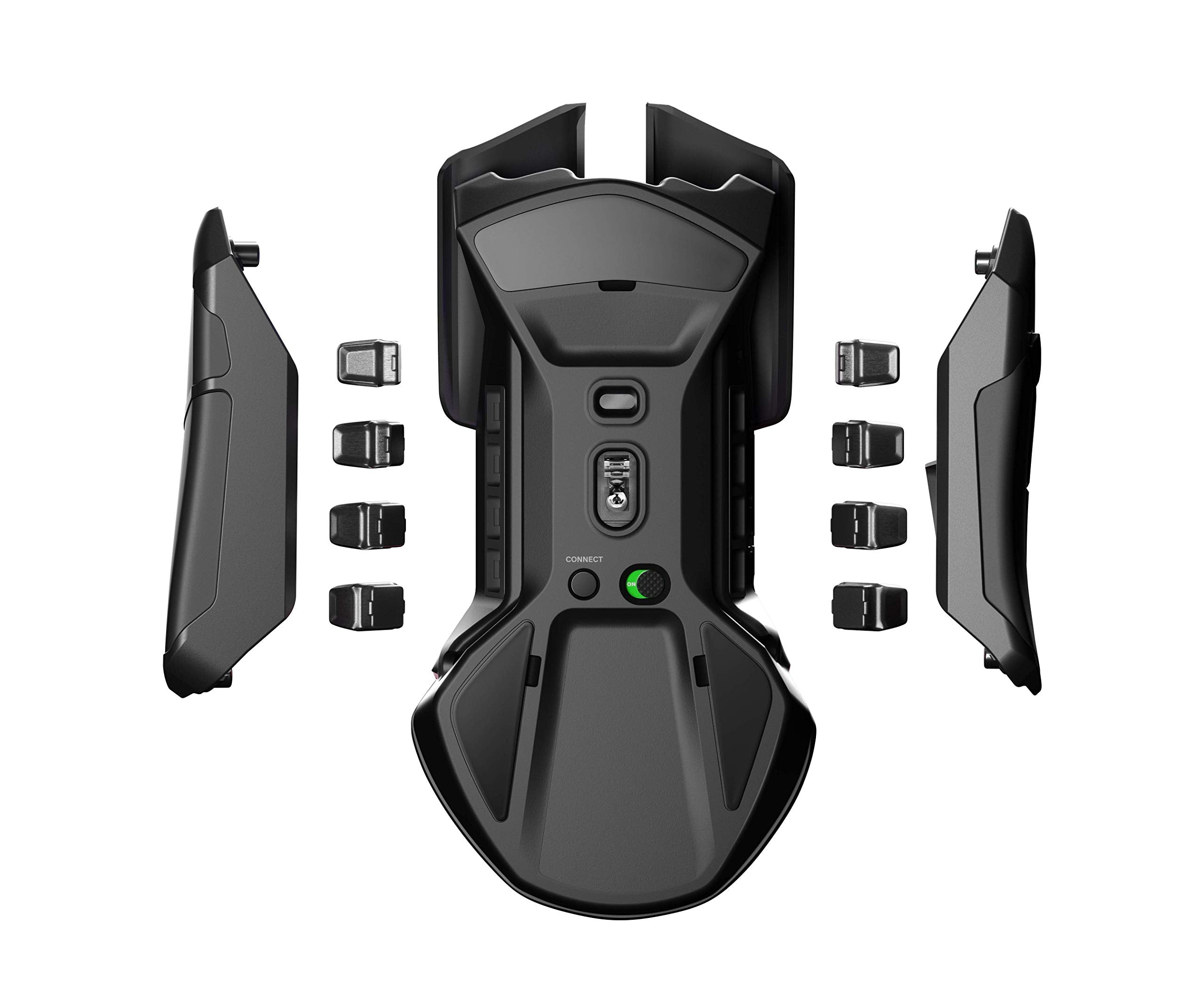 SteelSeries Rival 650 Quantum Wireless Gaming Mouse - Rapid Charging, 12,000 Cpi Dual Sensor, 256 Weight Configs, 8 Zone RGB Lighting