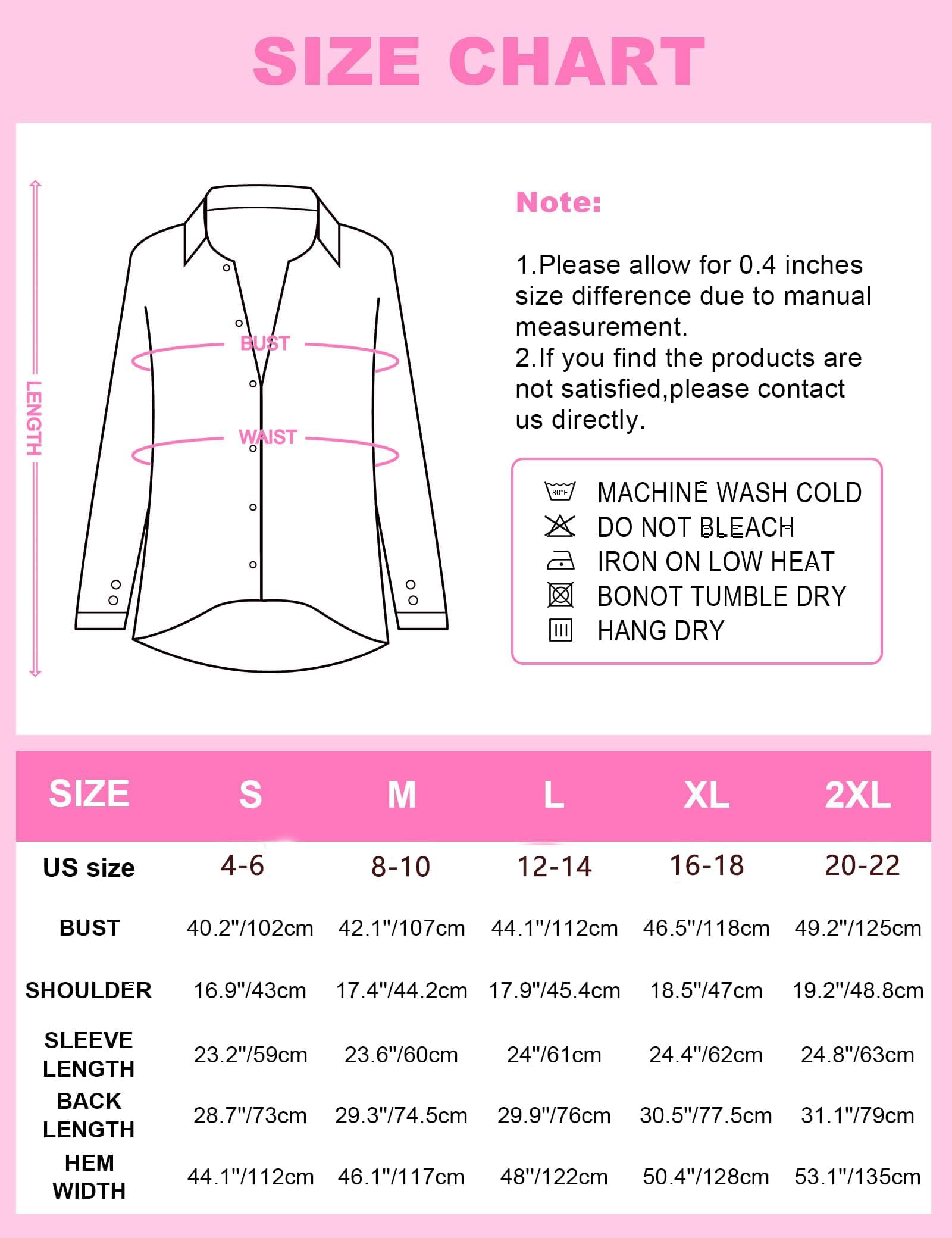 siliteelon Womens Button Down Shirts Cotton Striped Dress Shirt Long Sleeve Collared Office Work Blouses Tops - Deep Gray Striped L
