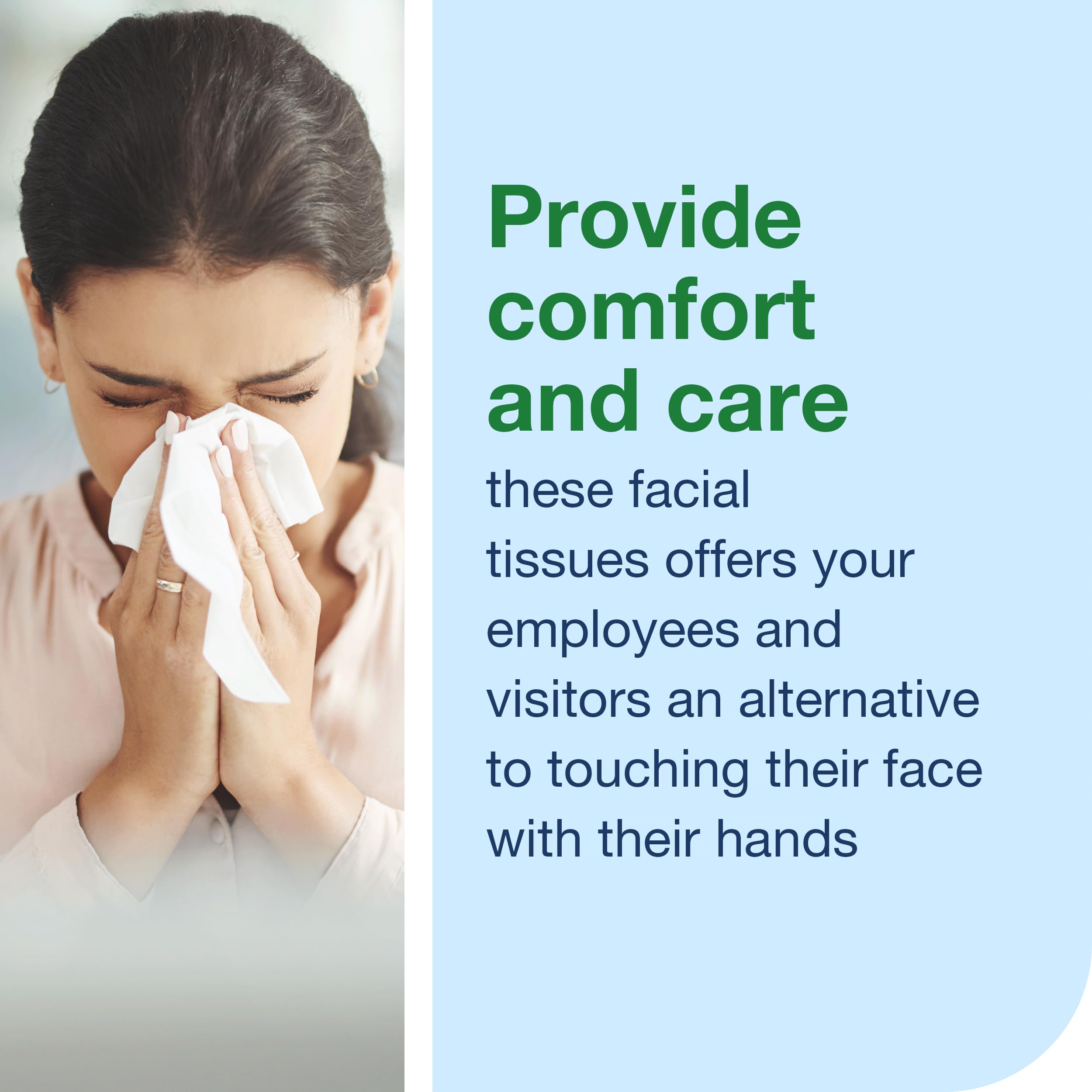 Tork Universal Facial Tissue Flat Box White, Soft, 2-ply, 30 x 100 tissues, TF6710A