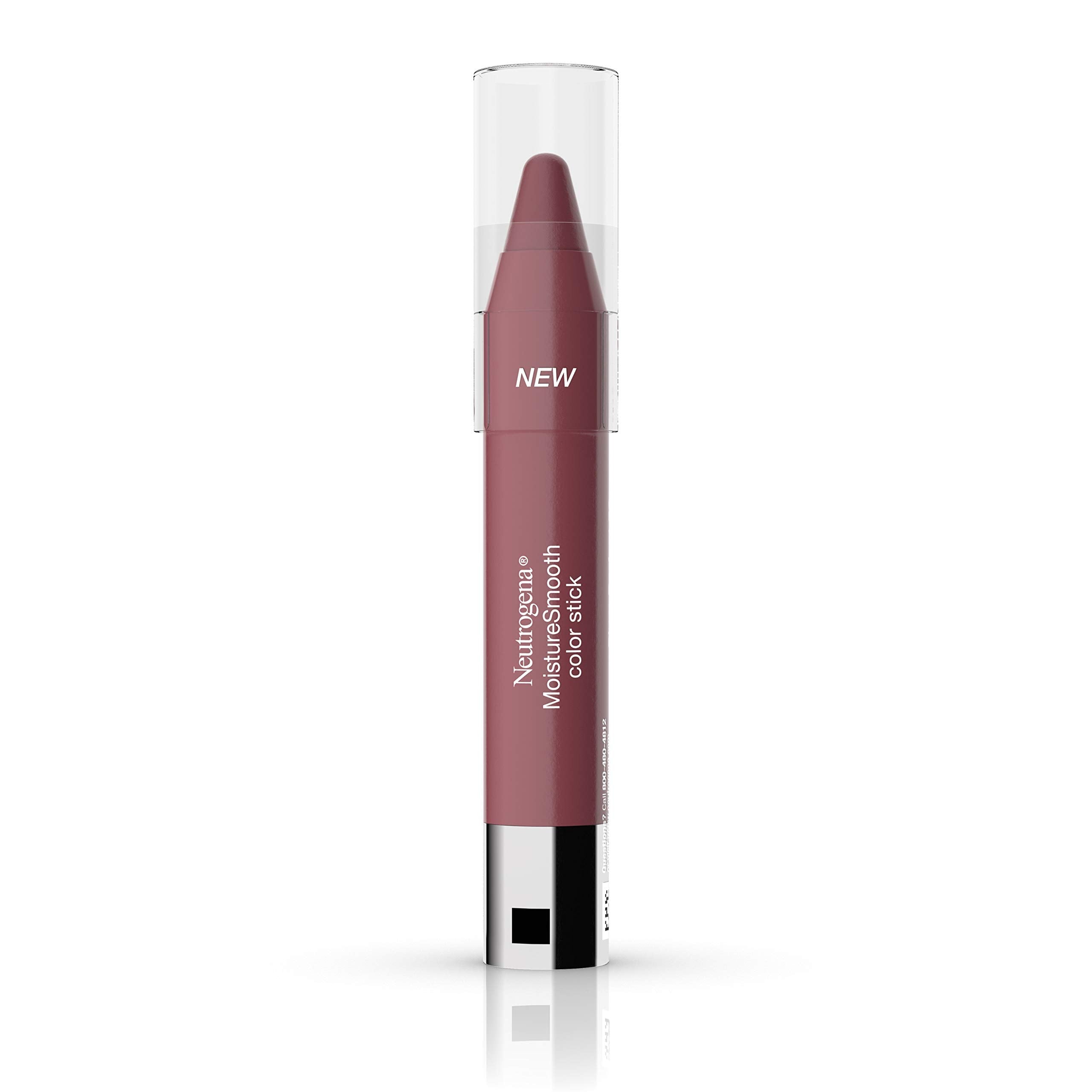 Neutrogena Moisturesmooth Color Lipstick, 70 Plum Perfect, .011 Oz.