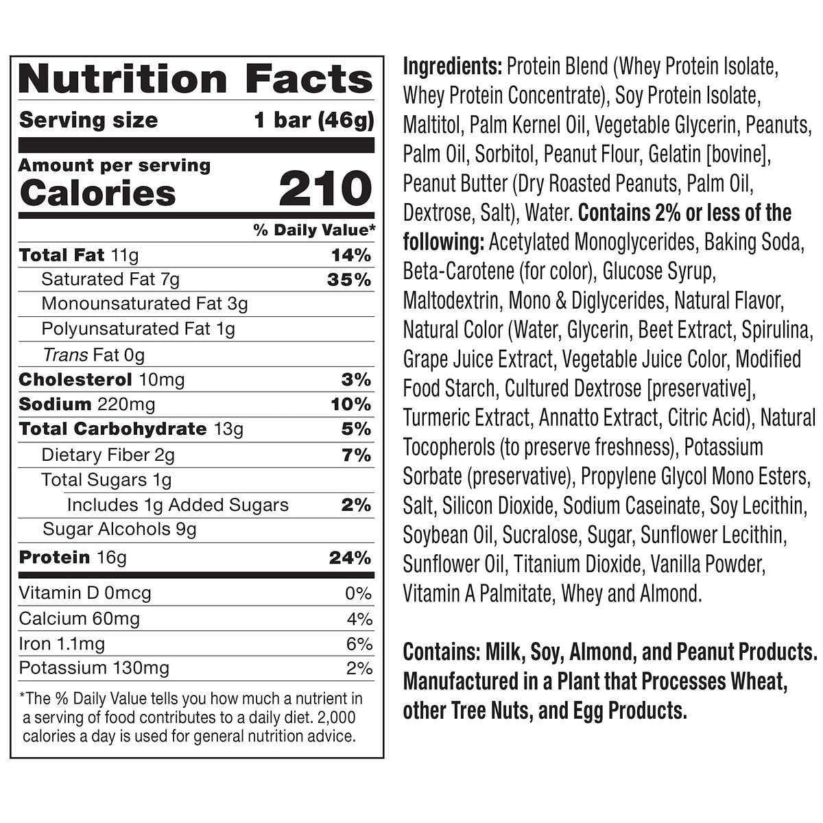 FITCRUNCH Snack Size Protein Bars, 6-Layer Baked Bar, 1g of Sugar, Gluten Free & Soft Cake Core (18 Bars, Peanut Butter and Jelly)