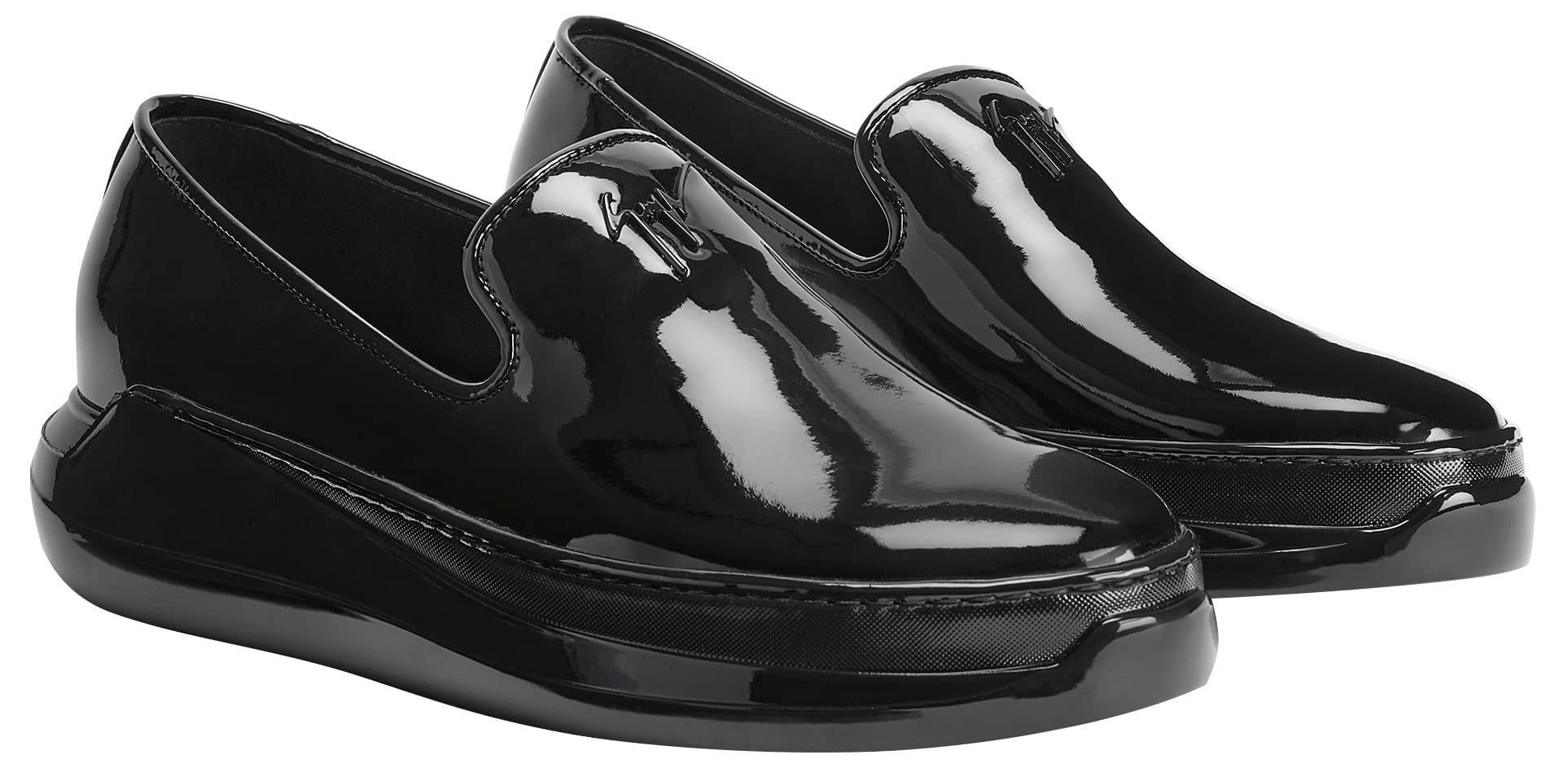 Giuseppe Zanotti, Conley Loafers Fabric, 9, Black