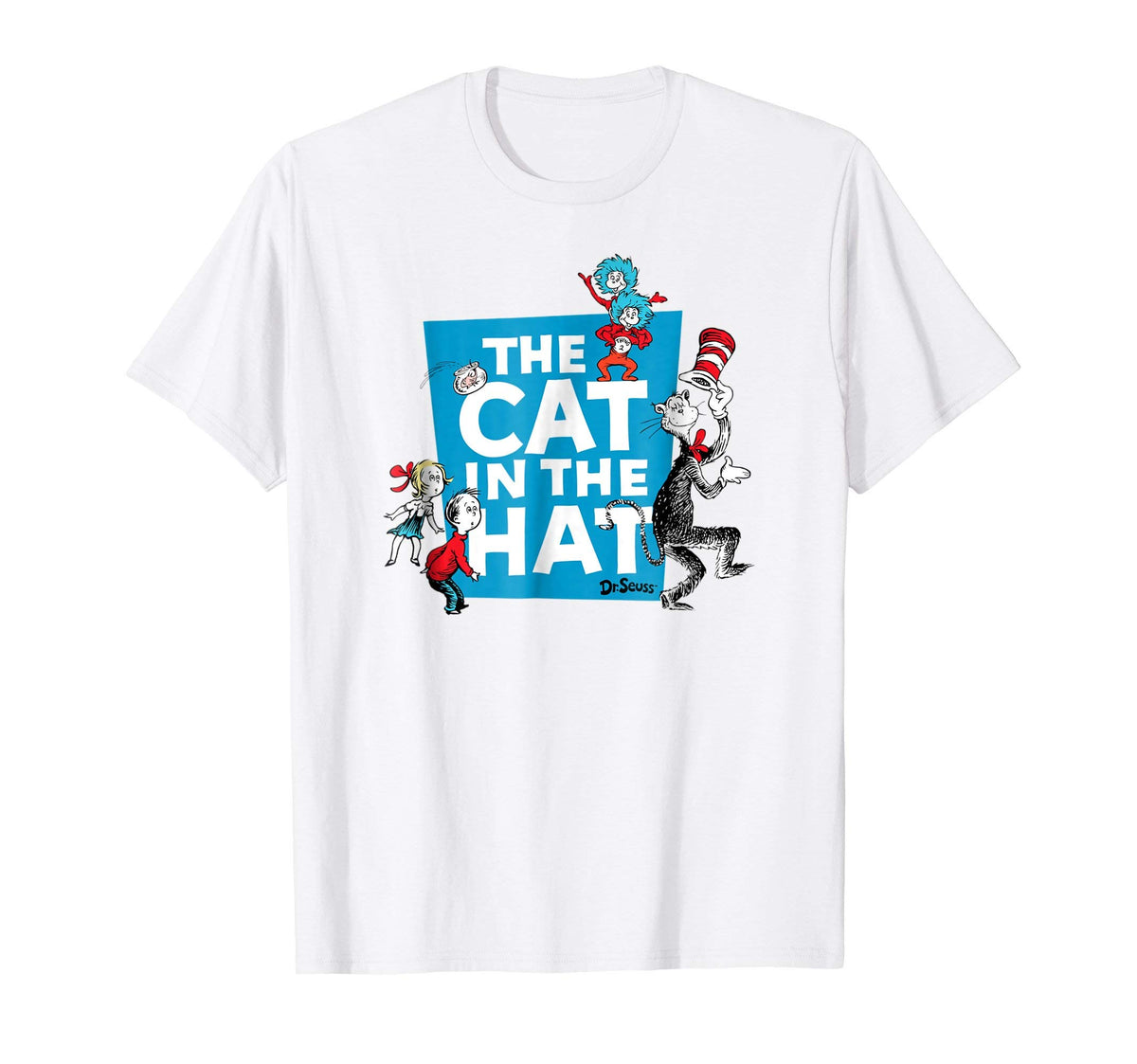 Dr. Seuss The Cat in the Hat Characters T-Shirt