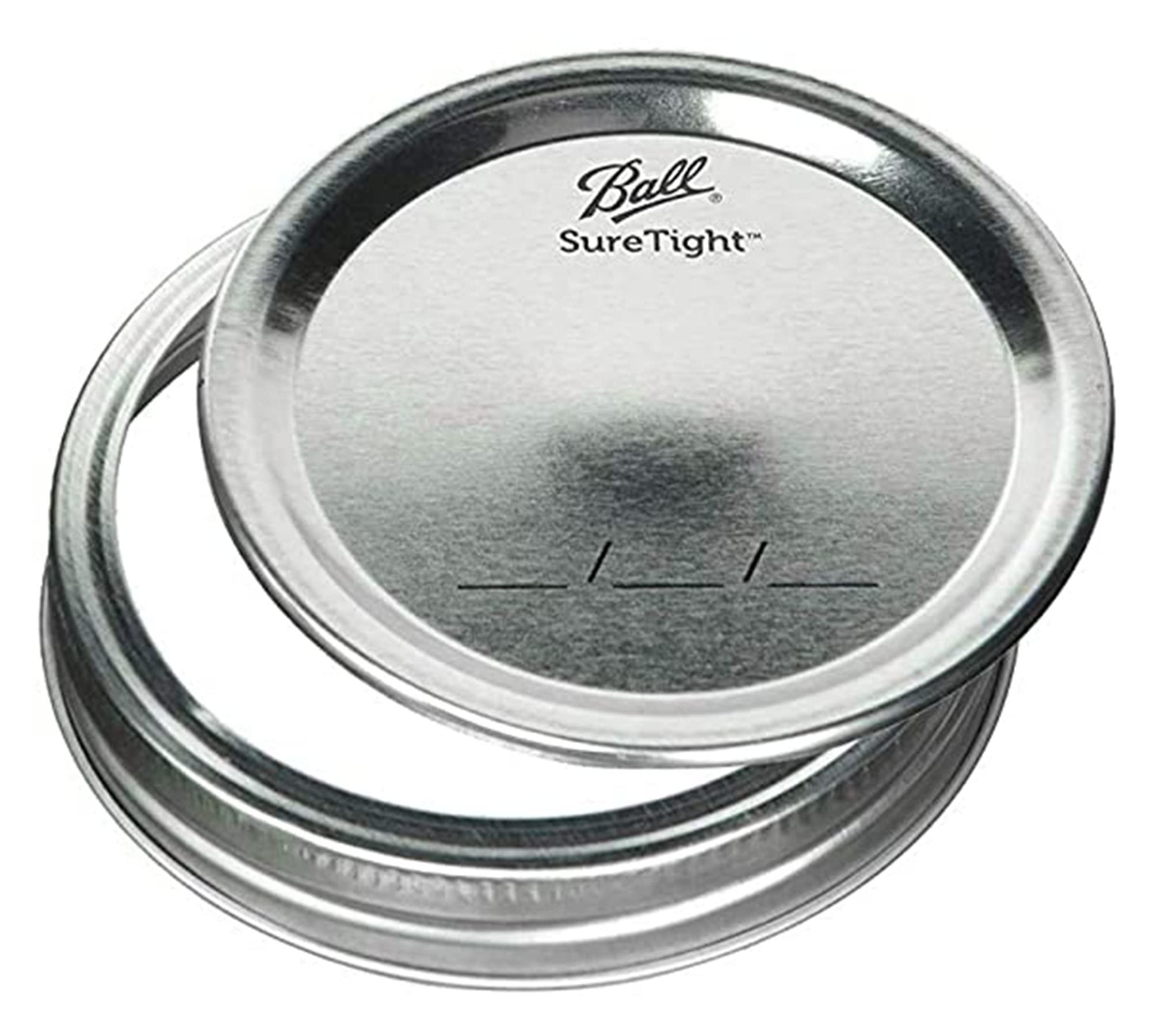 Regular Mouth Mason Jars 16 oz - (6 Pack) - Ball Regular Mouth Pint 16-Ounces Mason Jars With Airtight lids and Bands - For Canning, Fermenting, Pickling, Freezing, Storage + M.E.M Rubber Jar Opener
