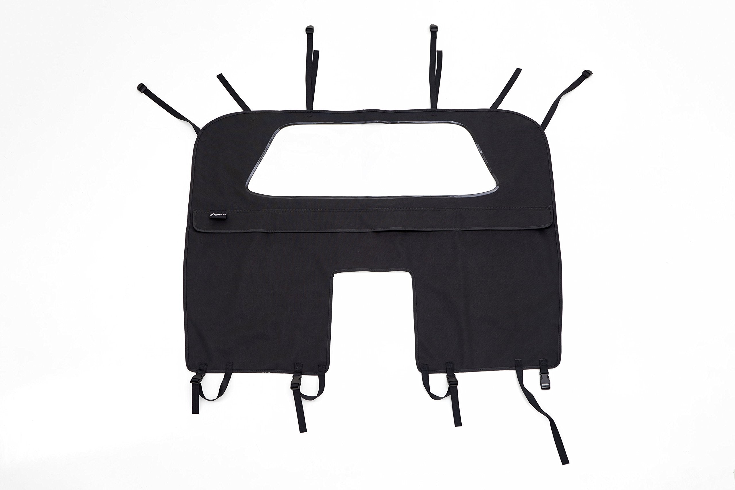 RAMPAGE PRODUCTS Tonneau Cover for Jeep Wrangler JK | Black Diamond, Vinyl | 731035 | Fits 2007-2018 Jeep Wrangler JKU 4-Door