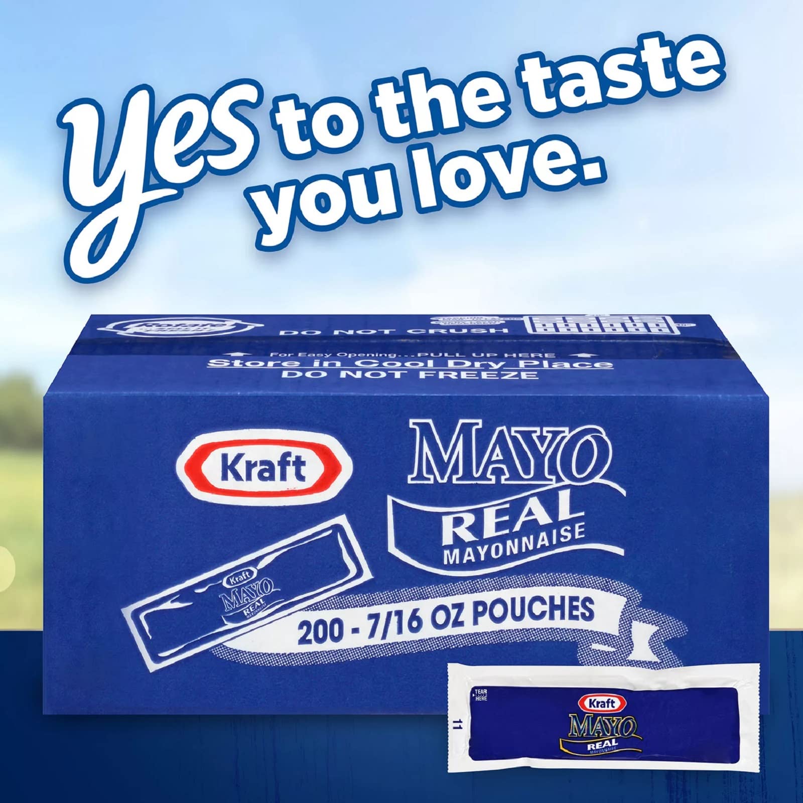 Kraft Mayonnaise Packet