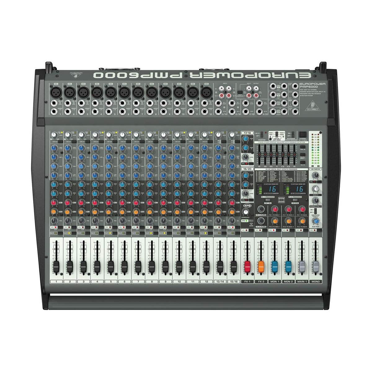 Behringer Europower PMP6000 20-channel 1600W Powered Mixer