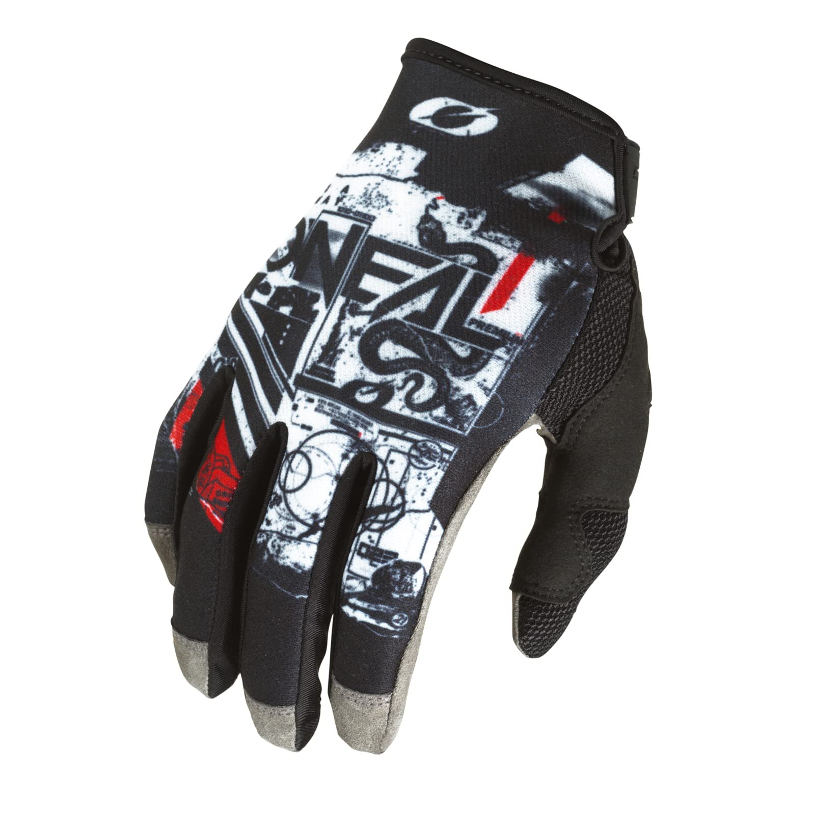 O'Neal Mayhem Scarz Glove, Black/White 11