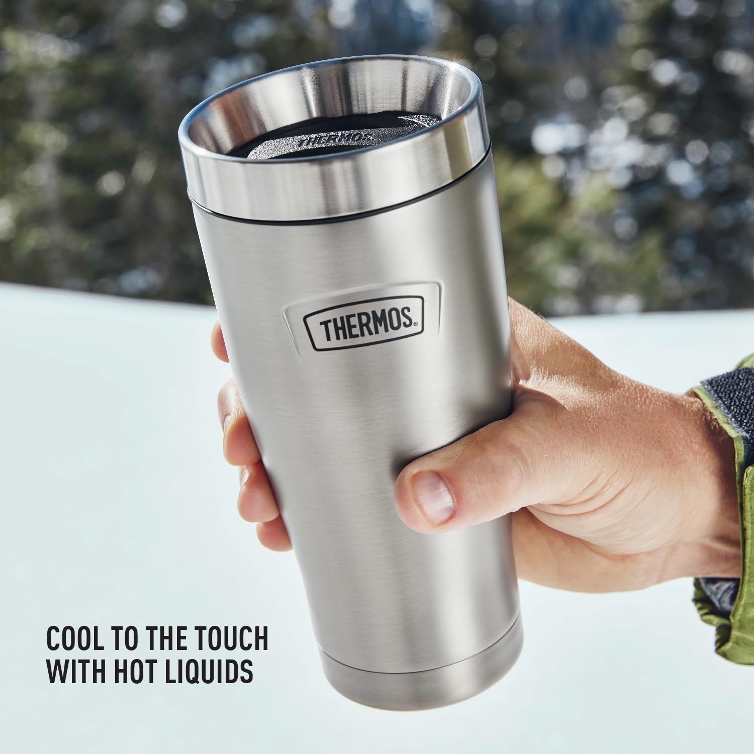 THERMOS, ICON Series, Stainless Steel Tumbler, Glacier, 16 oz