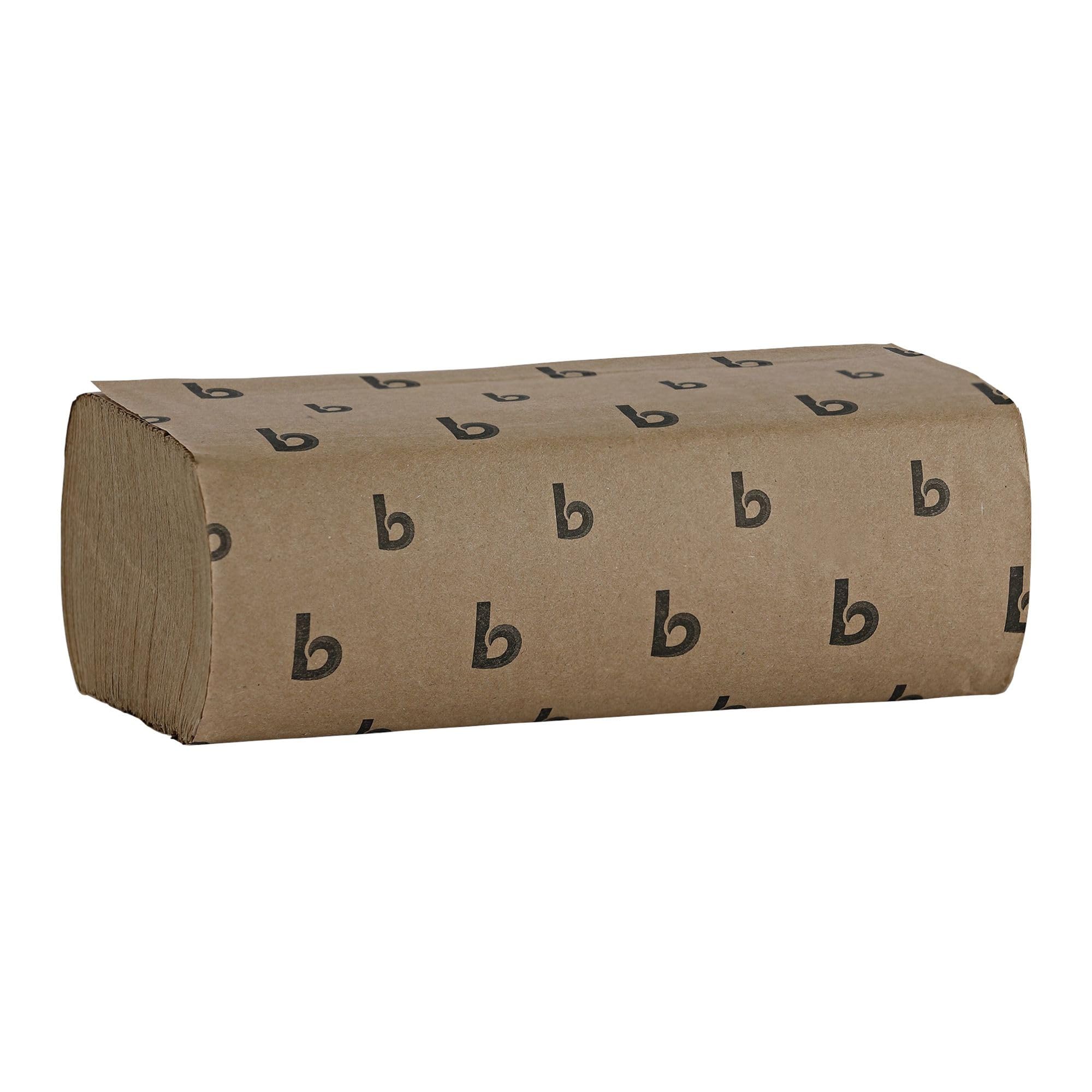Boardwalk B6202 9 in. x 9-9/20 in. Multifold Paper Towels - Natural (16/Carton)