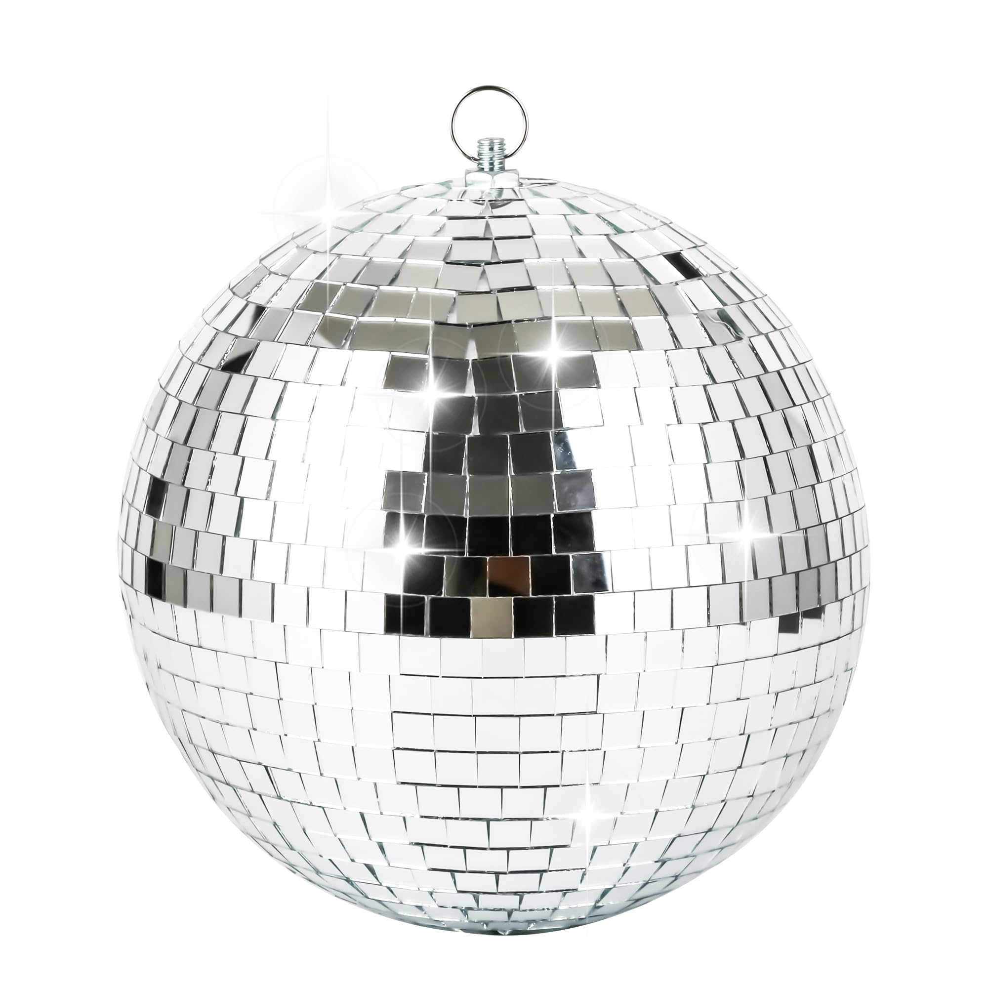 NuLink Disco Ball 12" Disco Ball Decor Hanging Disco Ball Mirror Ball for Party Decoration Wedding Home