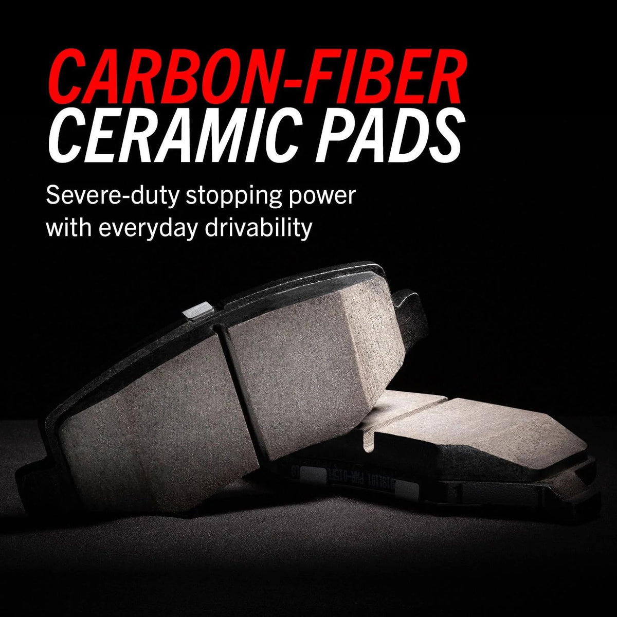Power Stop K5370 Front Z23 Carbon Fiber Brake Pads with Drilled & Slotted Brake Rotors Kit