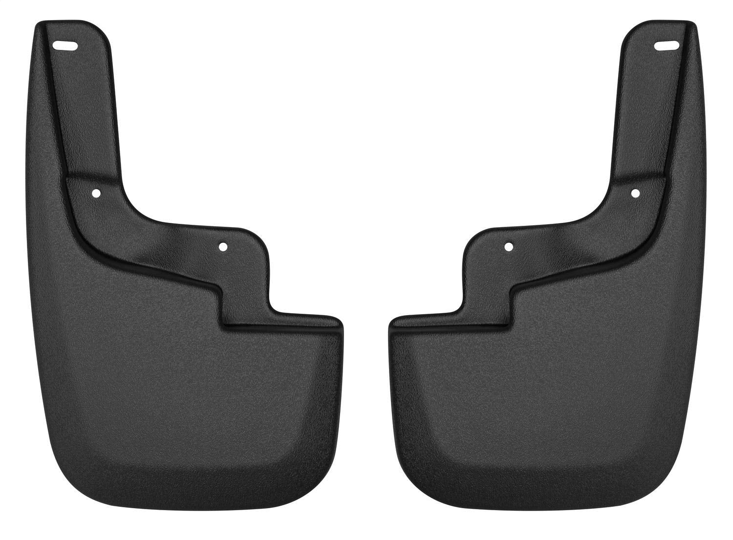 Husky Liners - Front Mud Guards | Fits 2015-2022 Chevrolet Colorado/GMC Canyon w/o Flares or Cladding, Front Set - Black, 2 Pc | 58231