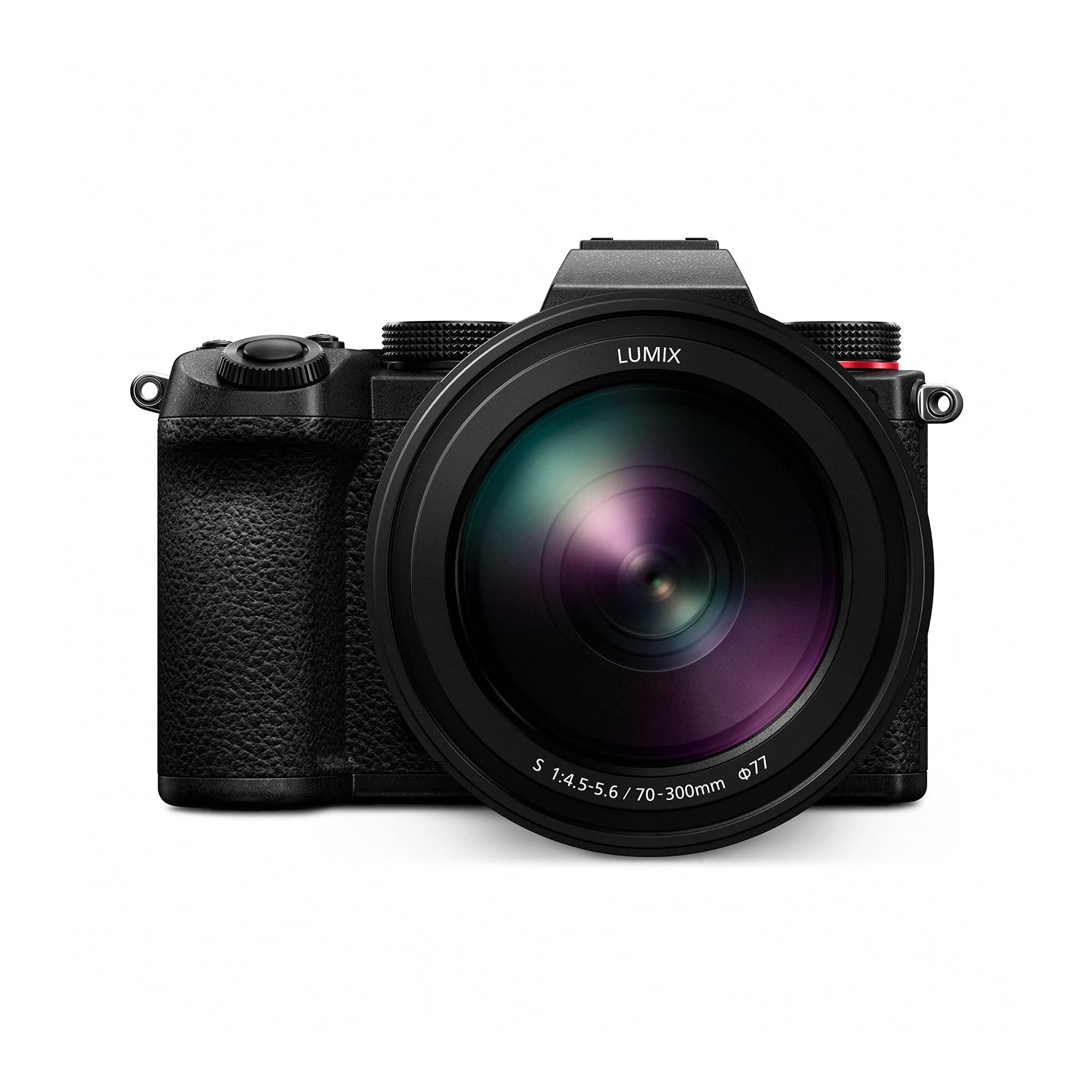 Panasonic LUMIX S Series Camera Lens, 70-300mm F4.5-5.6 Macro O.I.S. L Mount Interchangeable Lens for Mirrorless Full Frame Digital Cameras Black