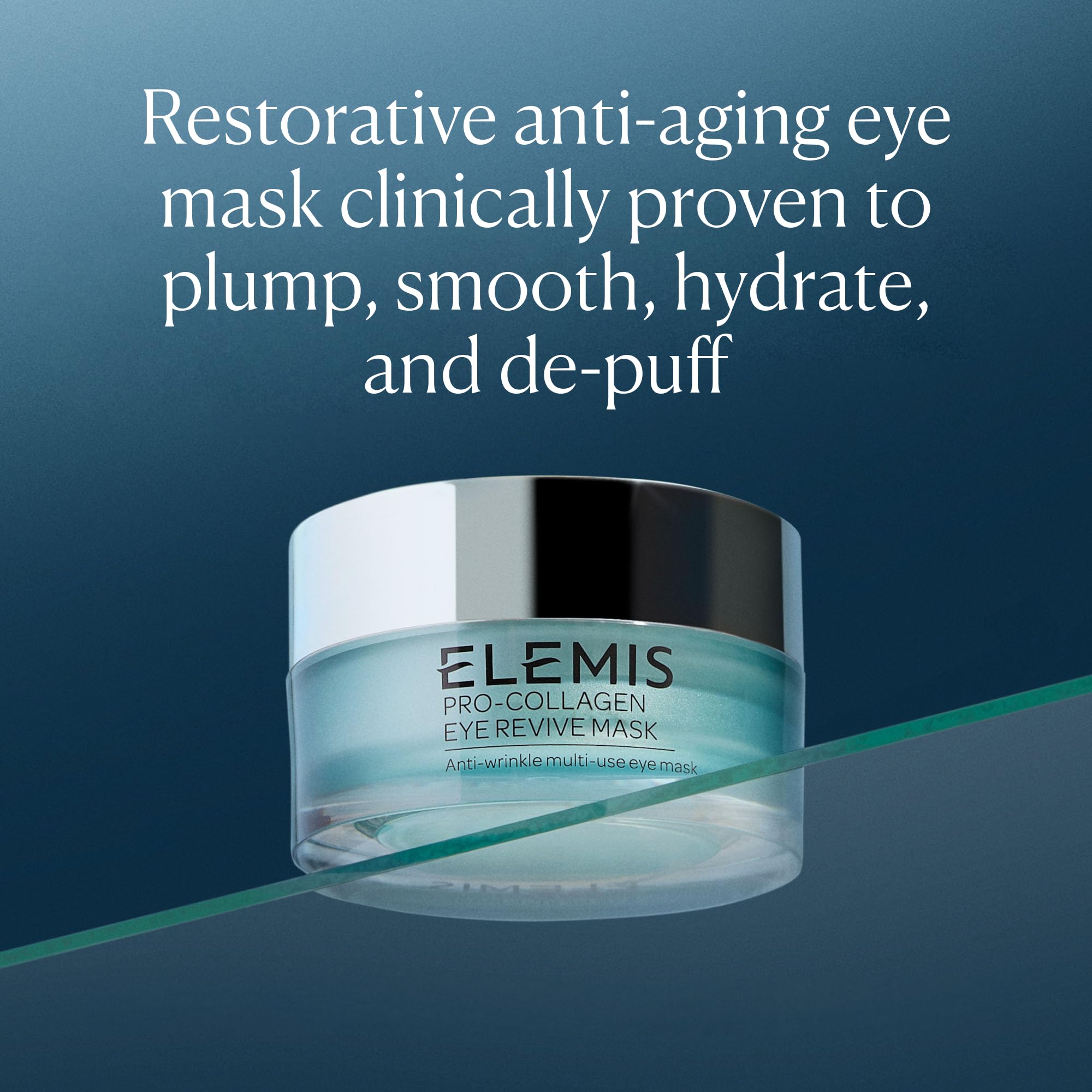 ELEMIS Pro-Collagen Eye Revive Mask 15ml, Hydrating Eye Mask for Brightening, Plumping & Reducing Wrinkles, Overnight Mask for Plump and Hydrated Skin