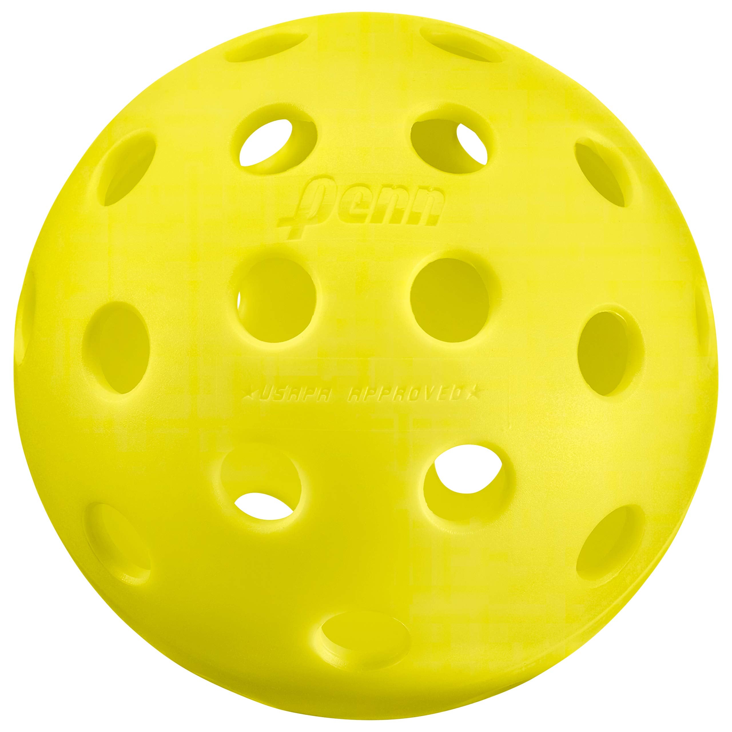 Penn 40 Outdoor Pickleball Balls - Softer Feel for Recreational & Club Play - USAPA Approved, 6-Pack