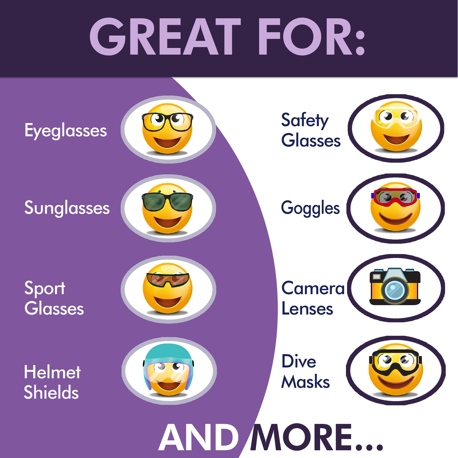 OptiSource International Clear View Screen & Lens Cleaner for Eyeglasses, Laptops, Smartphones, & Other Screens, 1 Gallon