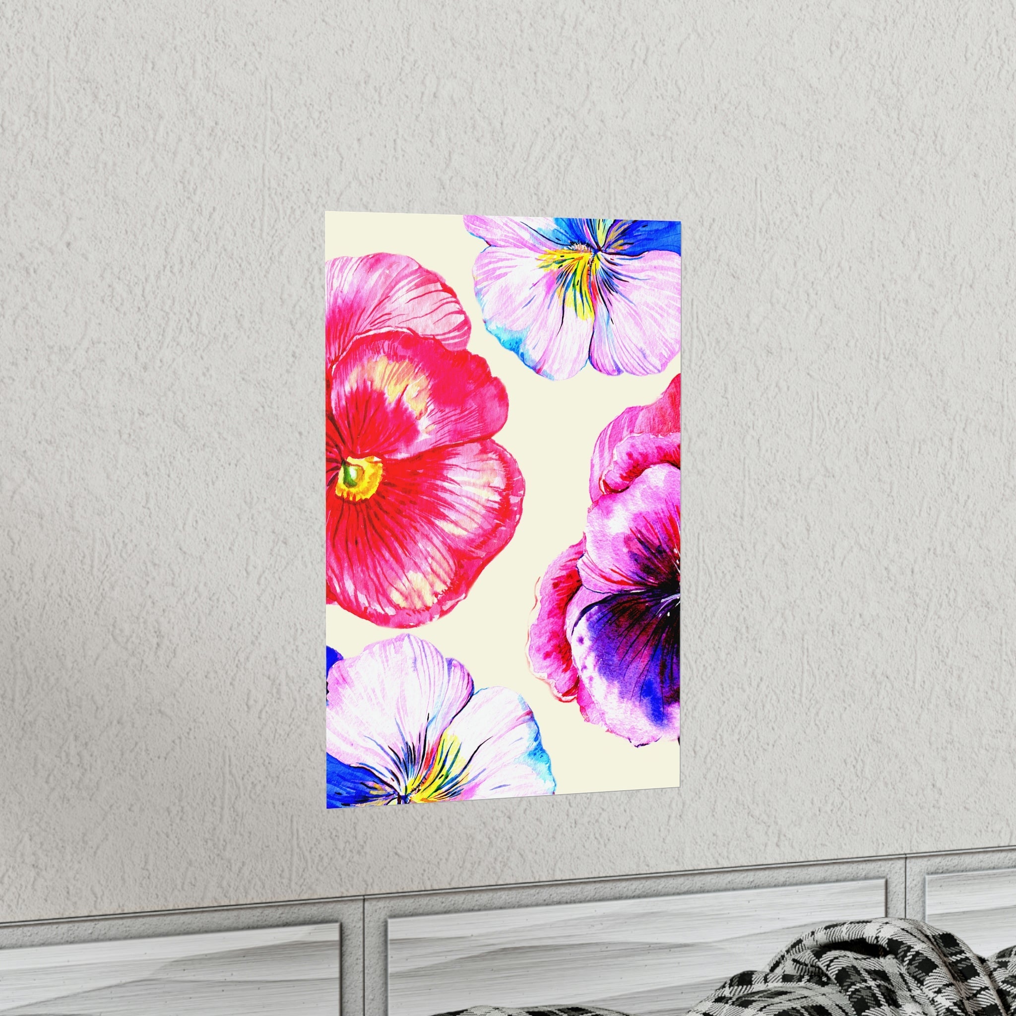 Vibrant Floral Poster