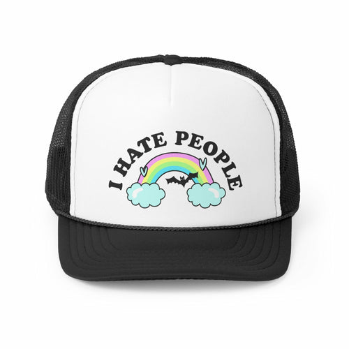 I Hate People Trucker Caps