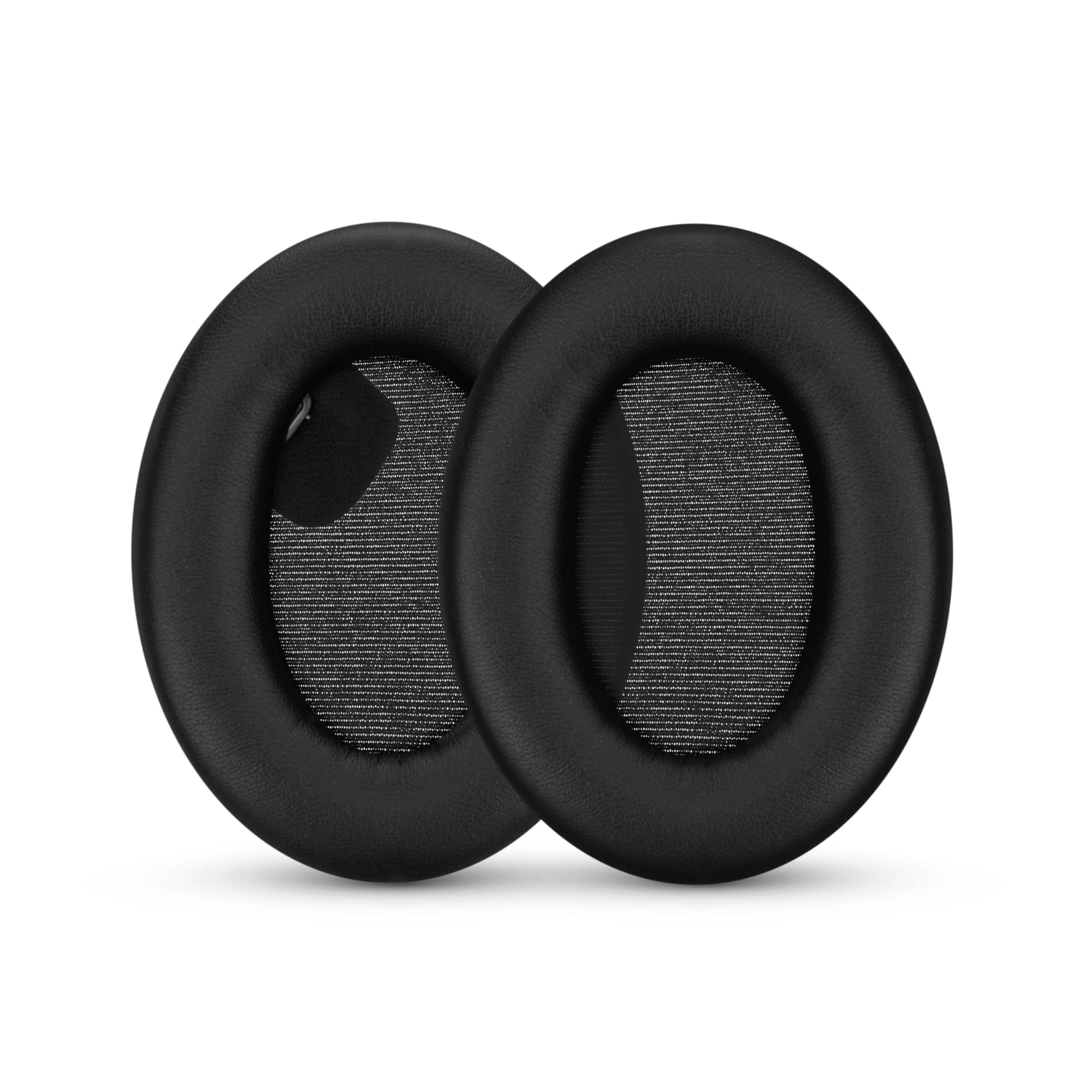 Replacement Earpads for Sony WH-1000XM4 Headphones - Soft Vegan Leather Cushions for Extra Comfort, Easy & Quick Installation, by Brainwavz (Black)