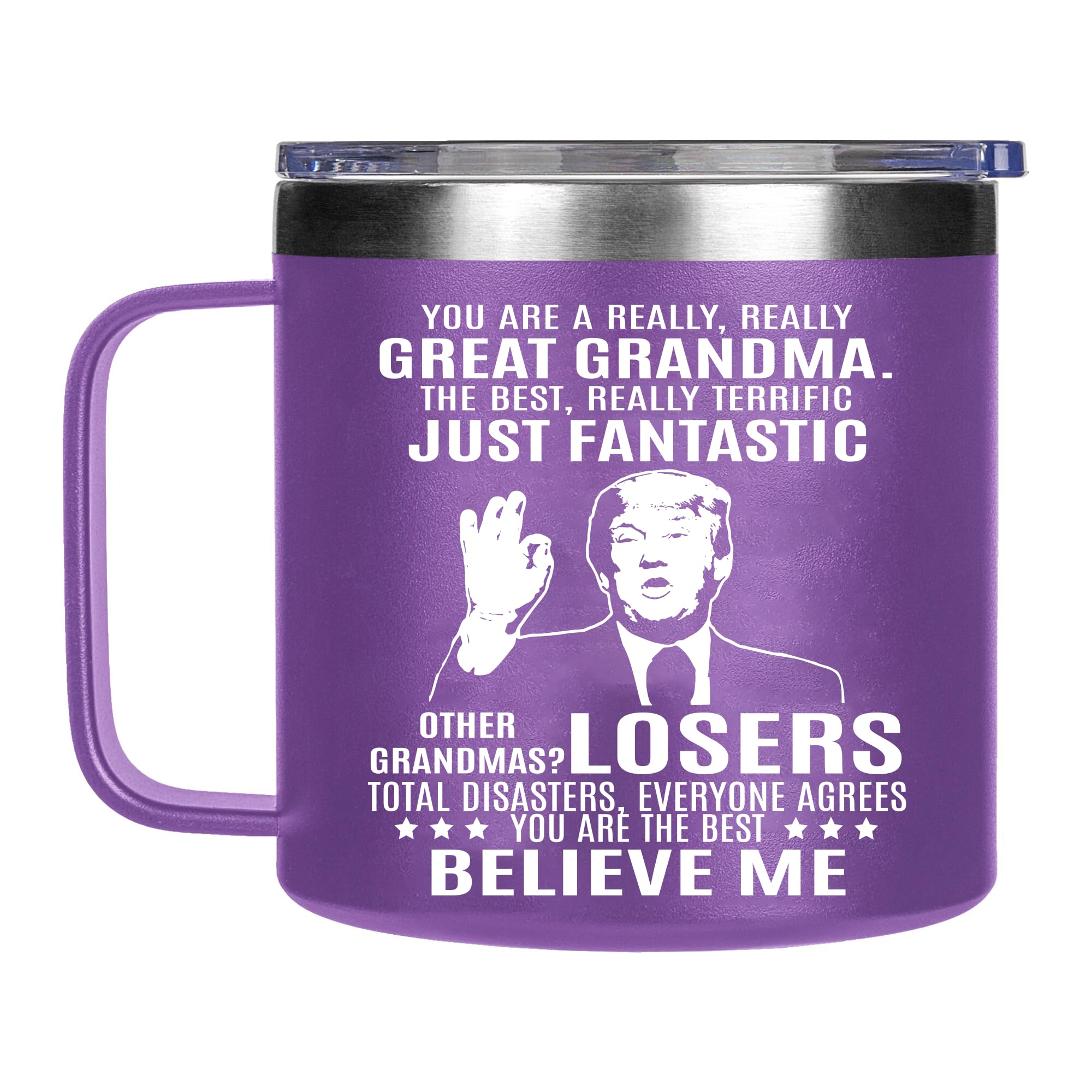 Edizzone Grandma Funny Mug - Grandma Gifts - Grandma Birthday Gifts - Gifts for Grandmother for Christmas - Gigi Gifts for Grandma From Granddaughter Grandson - Mothers Day Gifts for Grandma