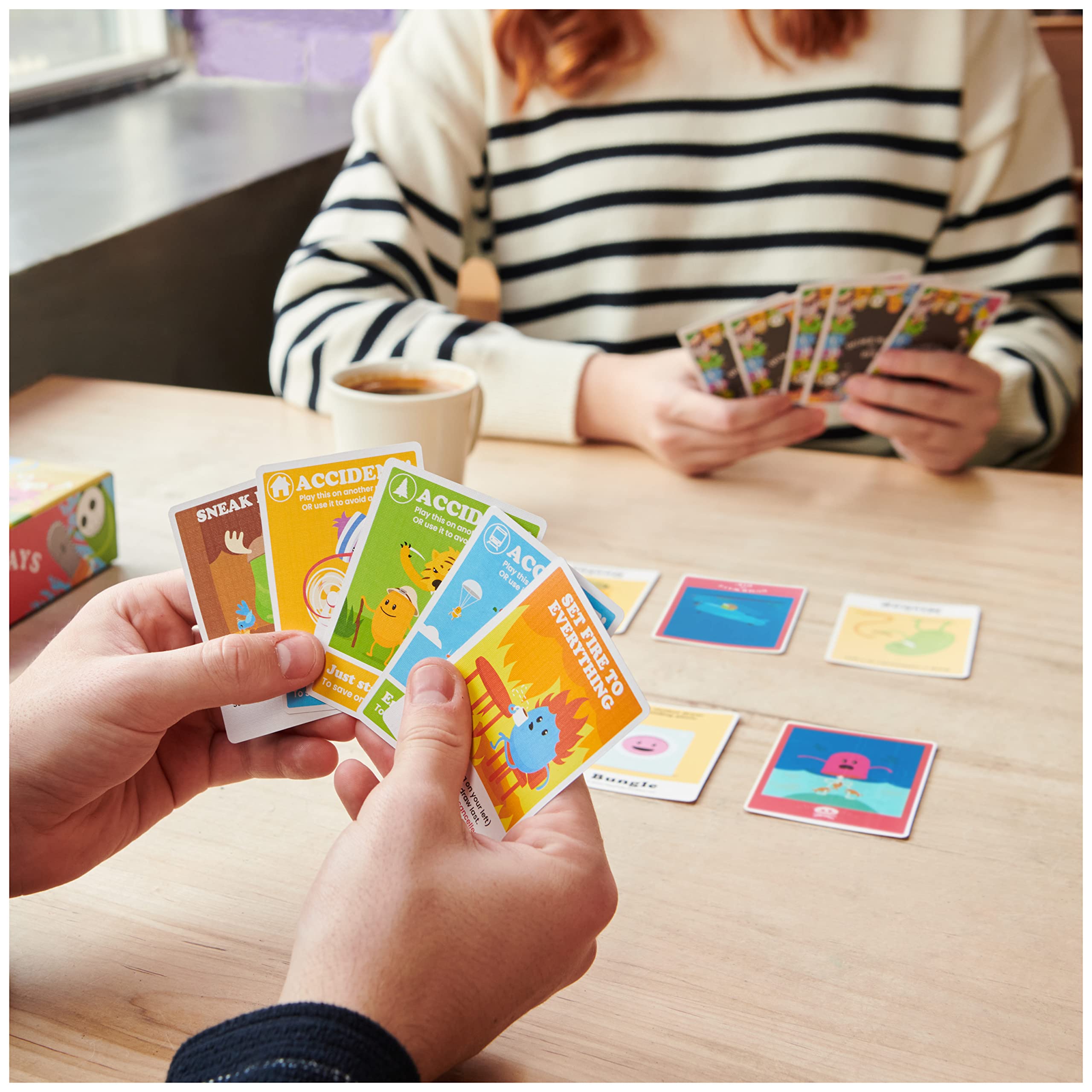 Spin Master Games, Dumb Ways to Die, The Viral Hit Card Game for College, Birthday Games, Friendsgiving Game, Party Games, Fun Games, for Ages 12+