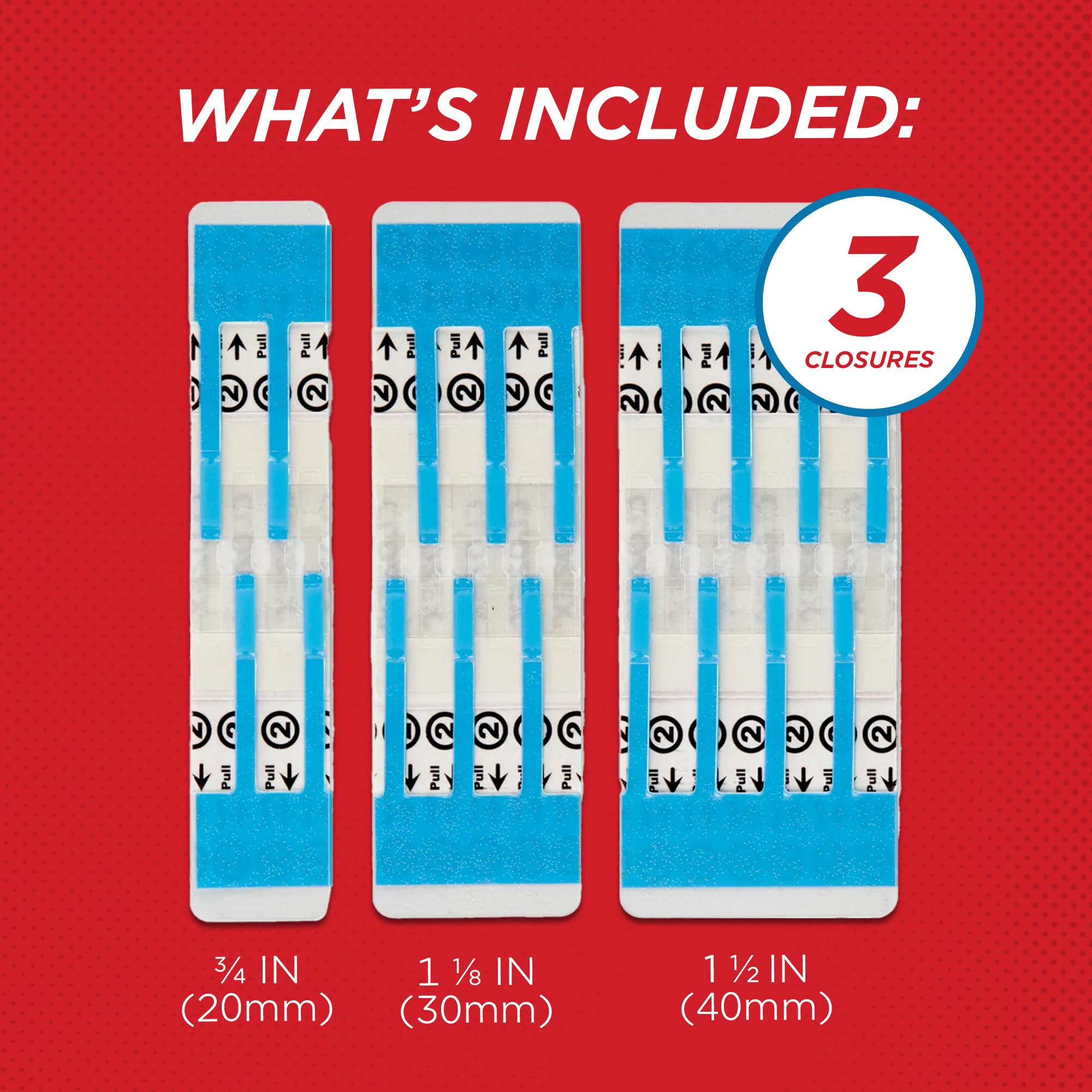 Clozex Wound Closure Device - Repair 3 Individual 3 3/8" Lacerations Without Stitches, FDA Cleared