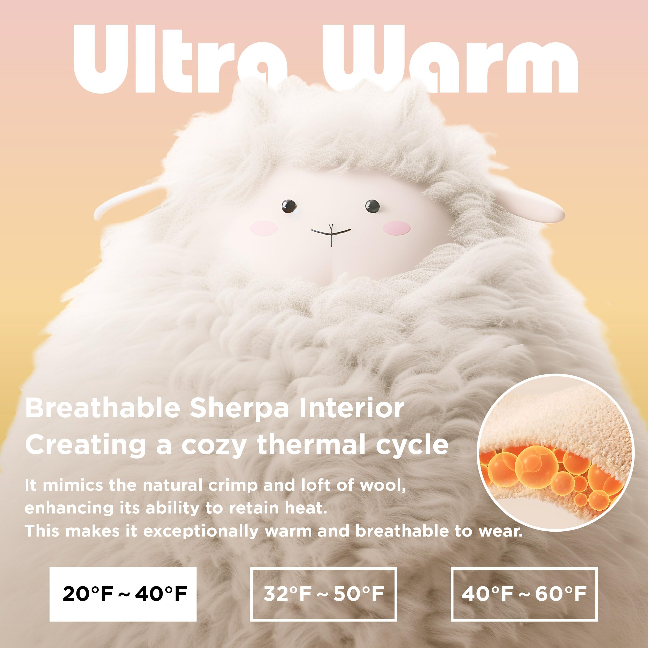 Bedsure Blanket Hoodie - Sherpa Wearable Blankets for Women & Kids as Gifts for Women Men, Christmas Gifts Sweatshirt Blanket, Mellow Rose, Small