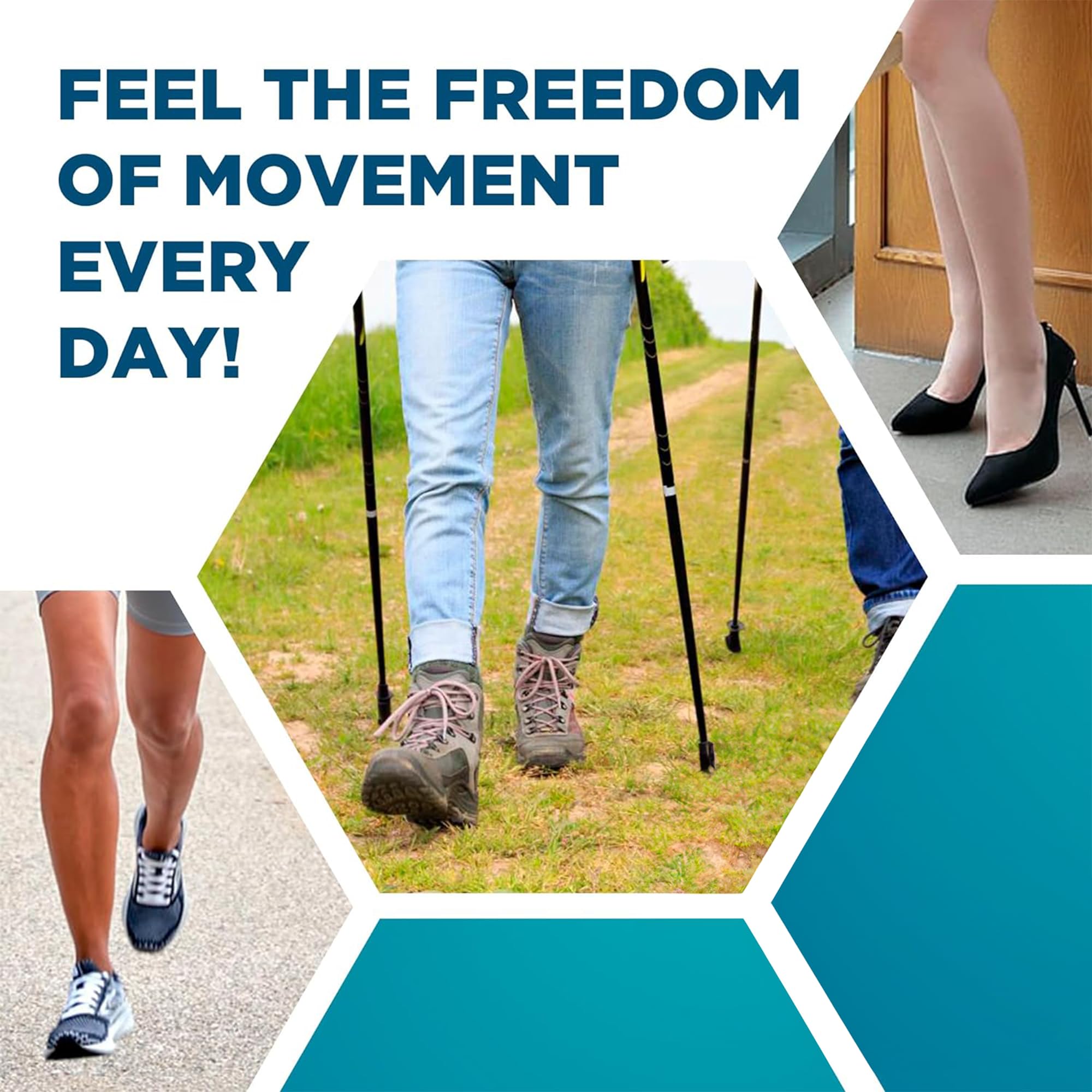 Homergy Original Soft Gel Toe Cap - 4 Small & 2 Big Toe Protectors and Hammer Toe Straightener Corrector Splint - 4 Pcs for Women & Men