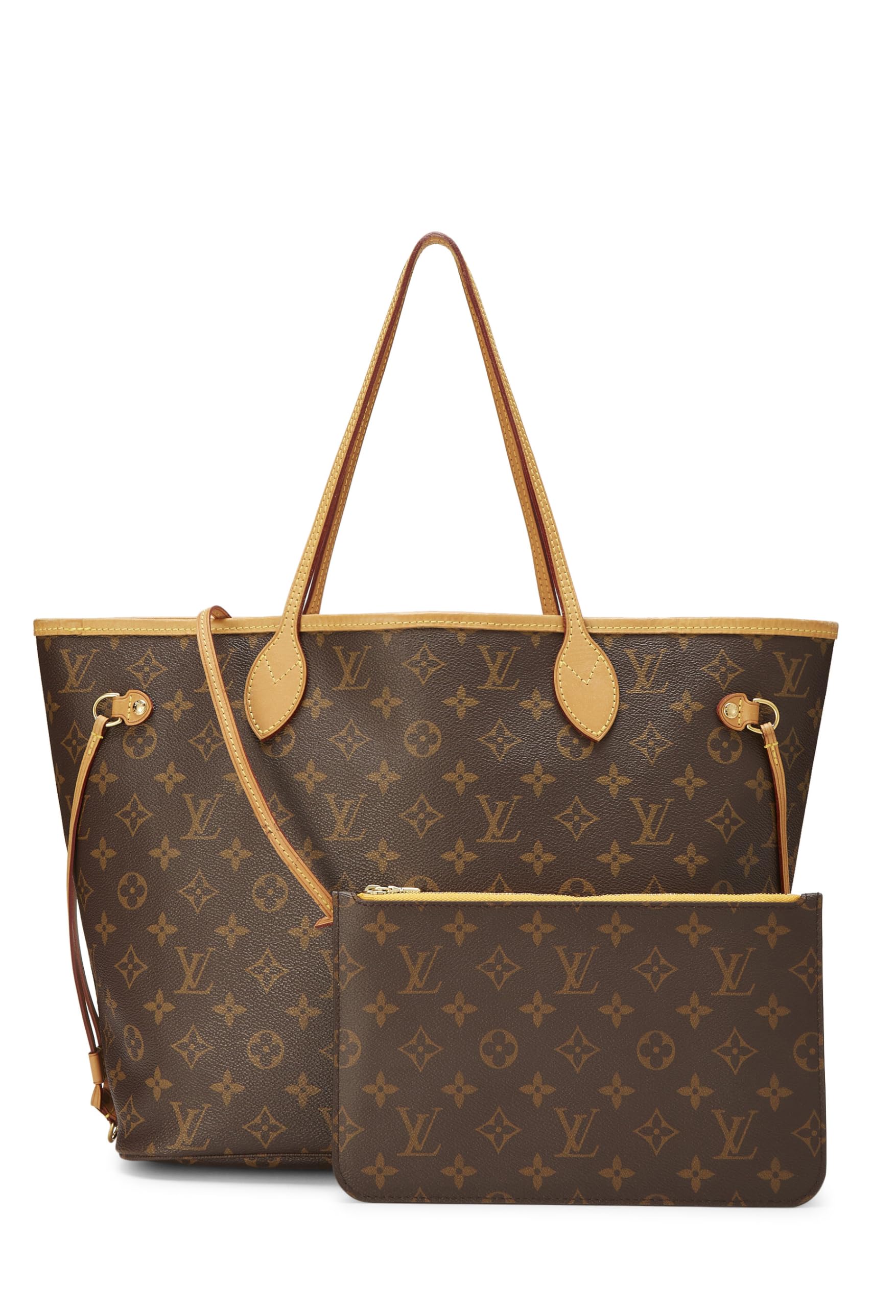 Louis Vuitton, Pre-Loved Monogram Canvas Neverfull MM NM, Yellow