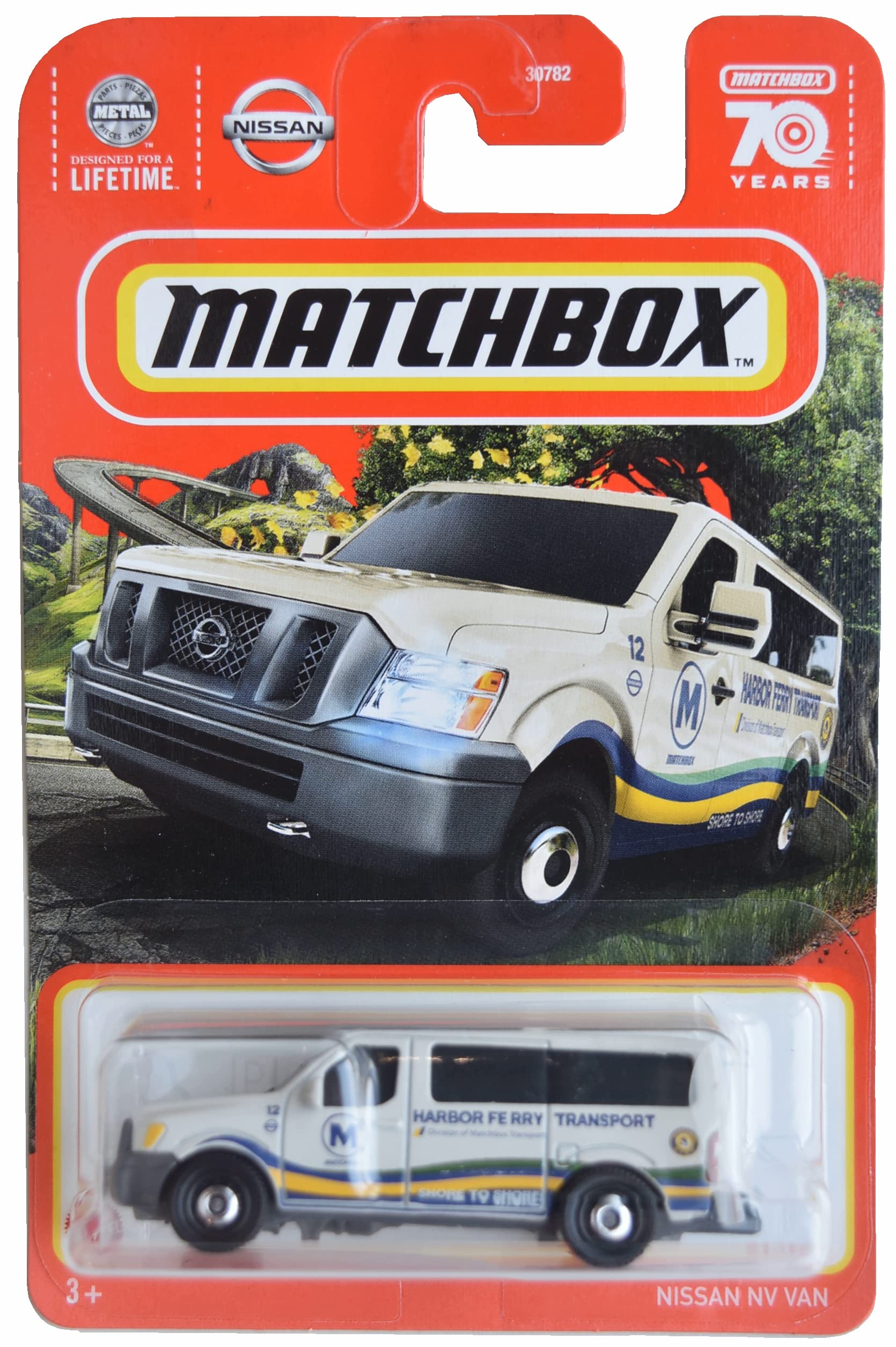 Matchbox Nissan NV Van, 70 Years 71/100