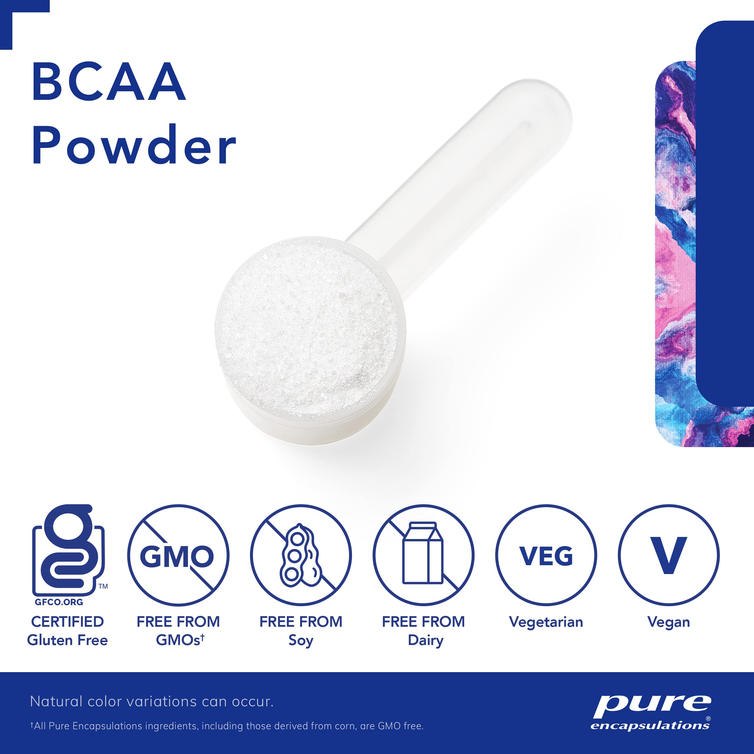 Pure Encapsulations BCAA Powder | Hypoallergenic Supplement to Support Muscle Function During Exercise | 8 Ounces