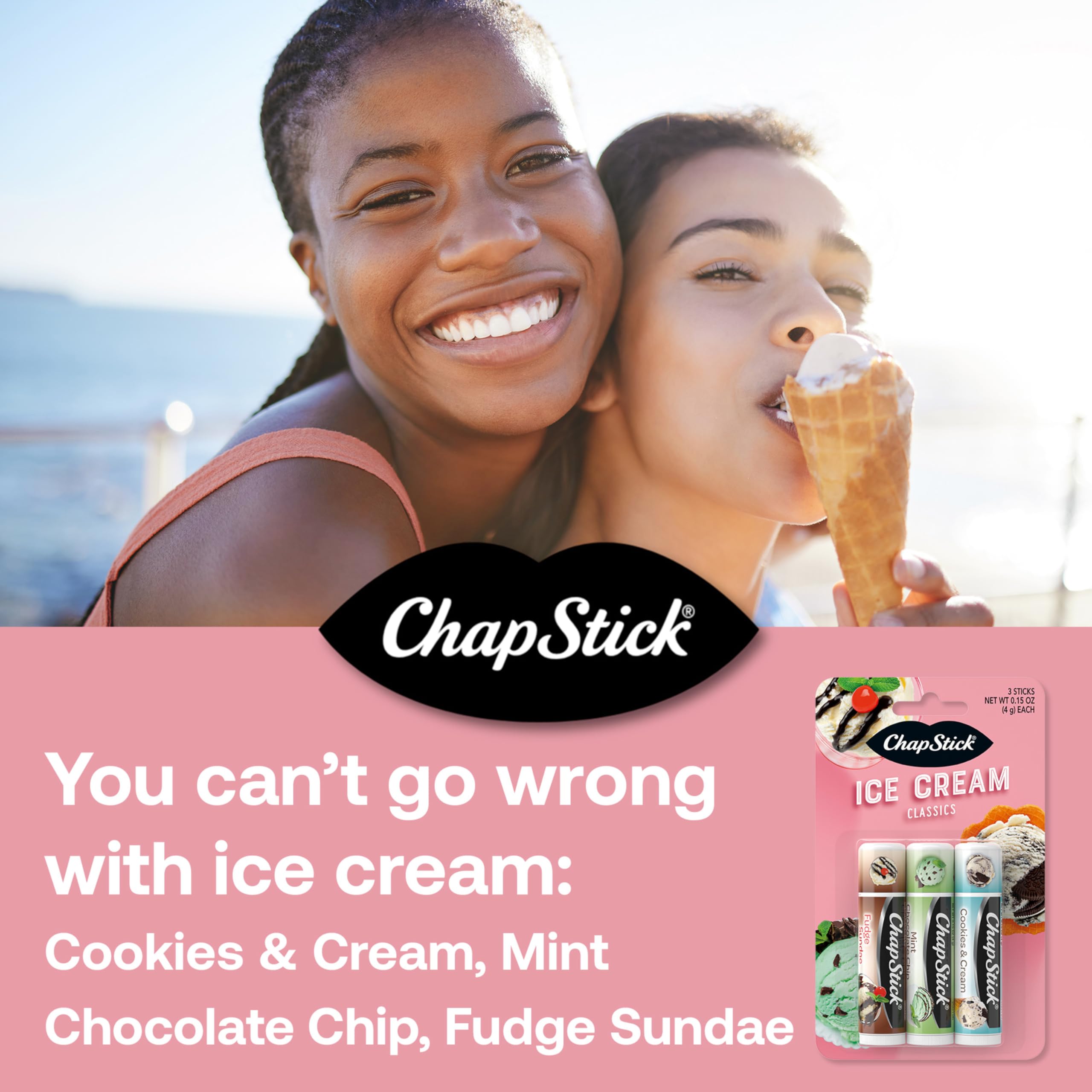 ChapStick Summer 3 Pack Bundle 6 Count