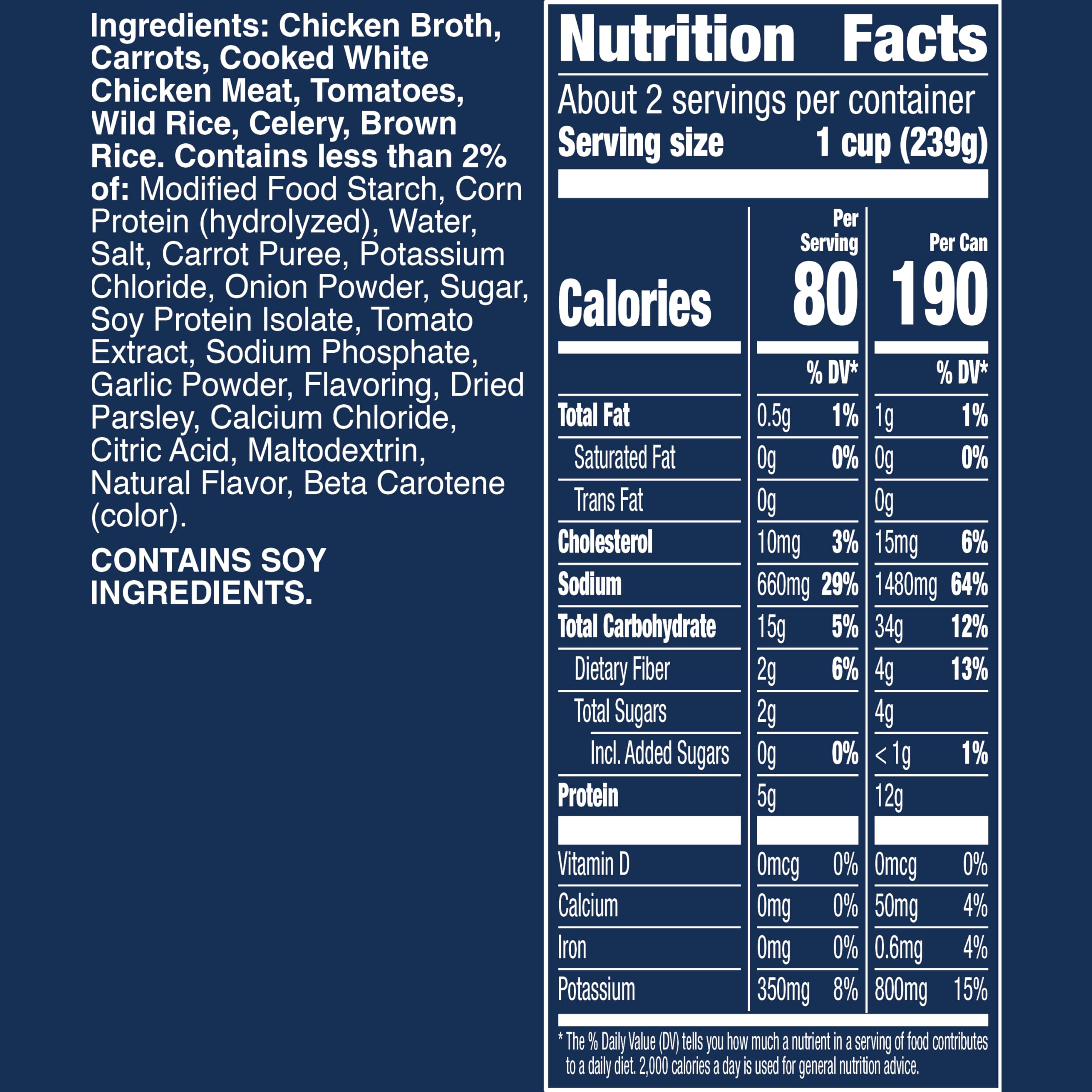 Progresso Traditional, Chicken and Wild Rice Soup, Gluten Free, 19 oz. (Pack of 12)